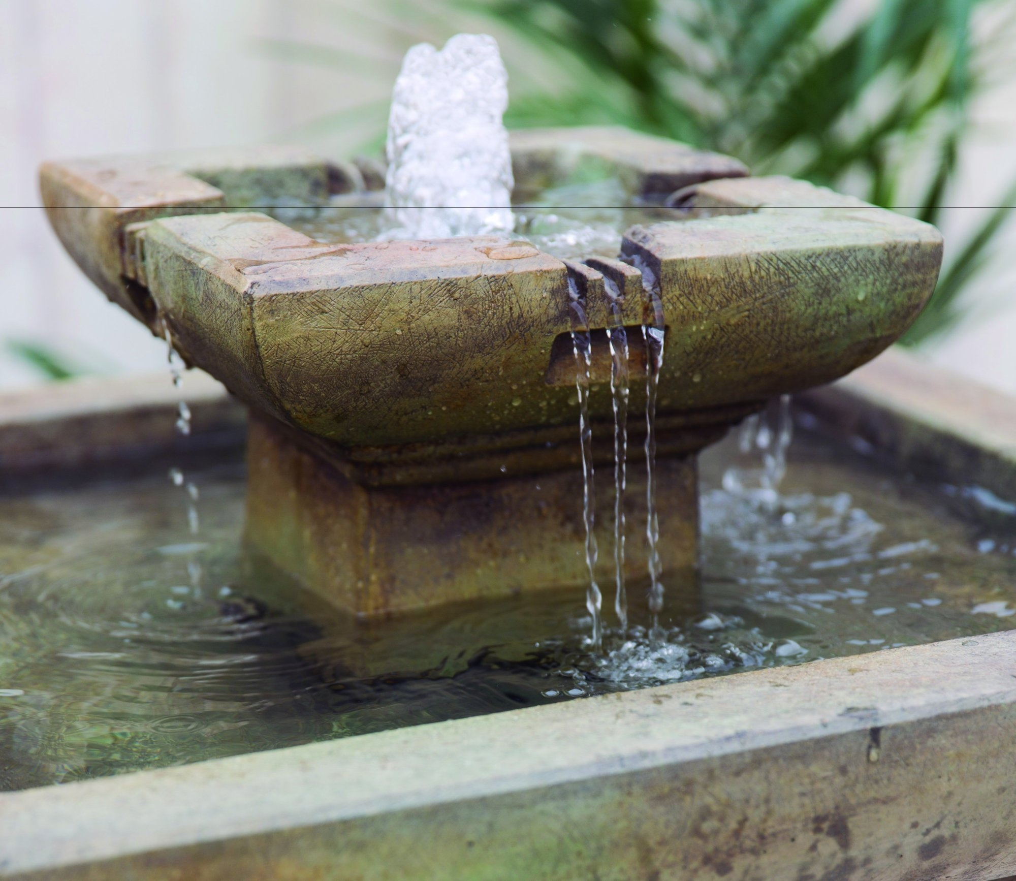 Simple Square Water Fountains Design Ideas | Antiquesl.com