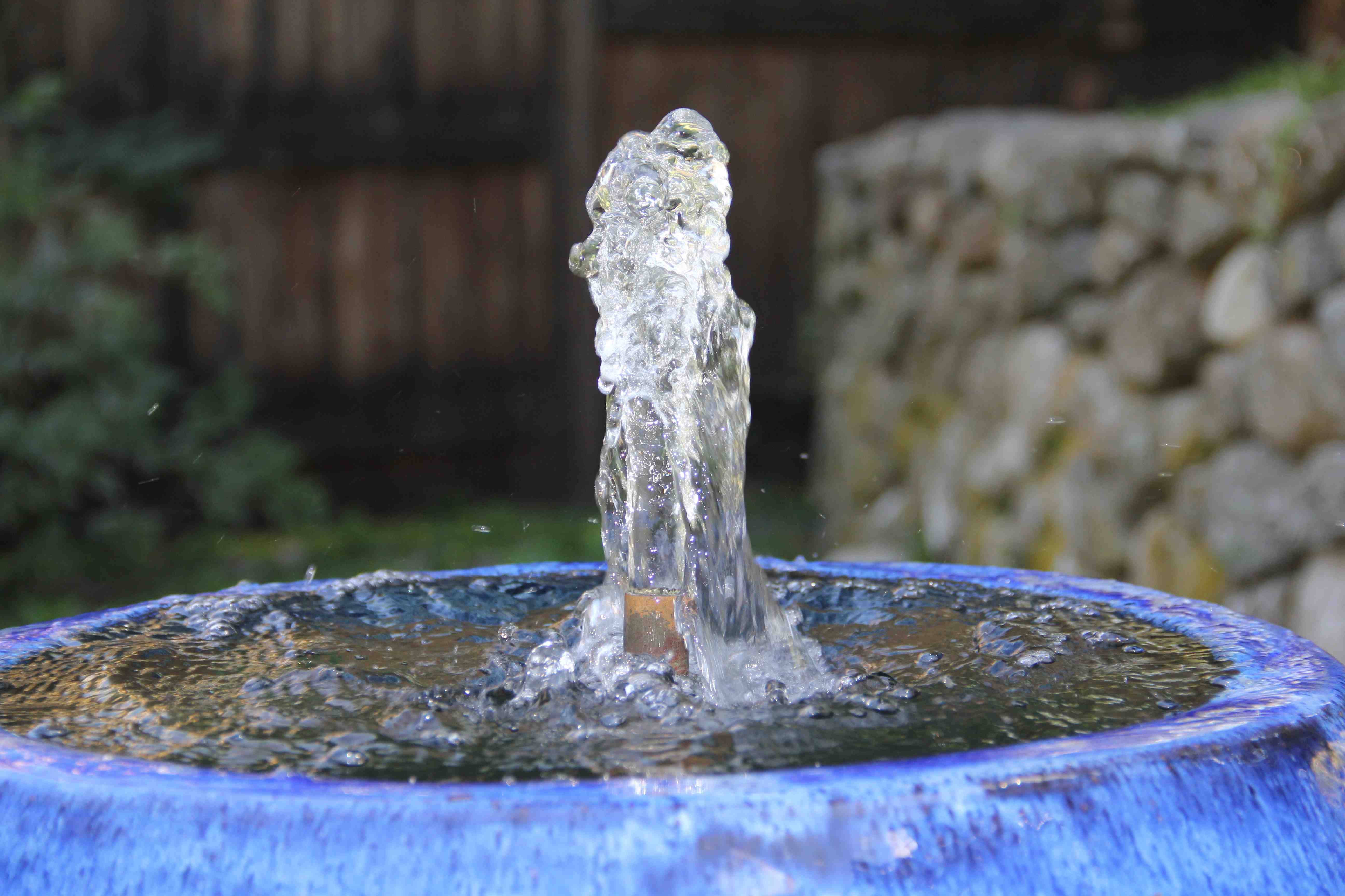 How To Build A Disappearing Water Fountain