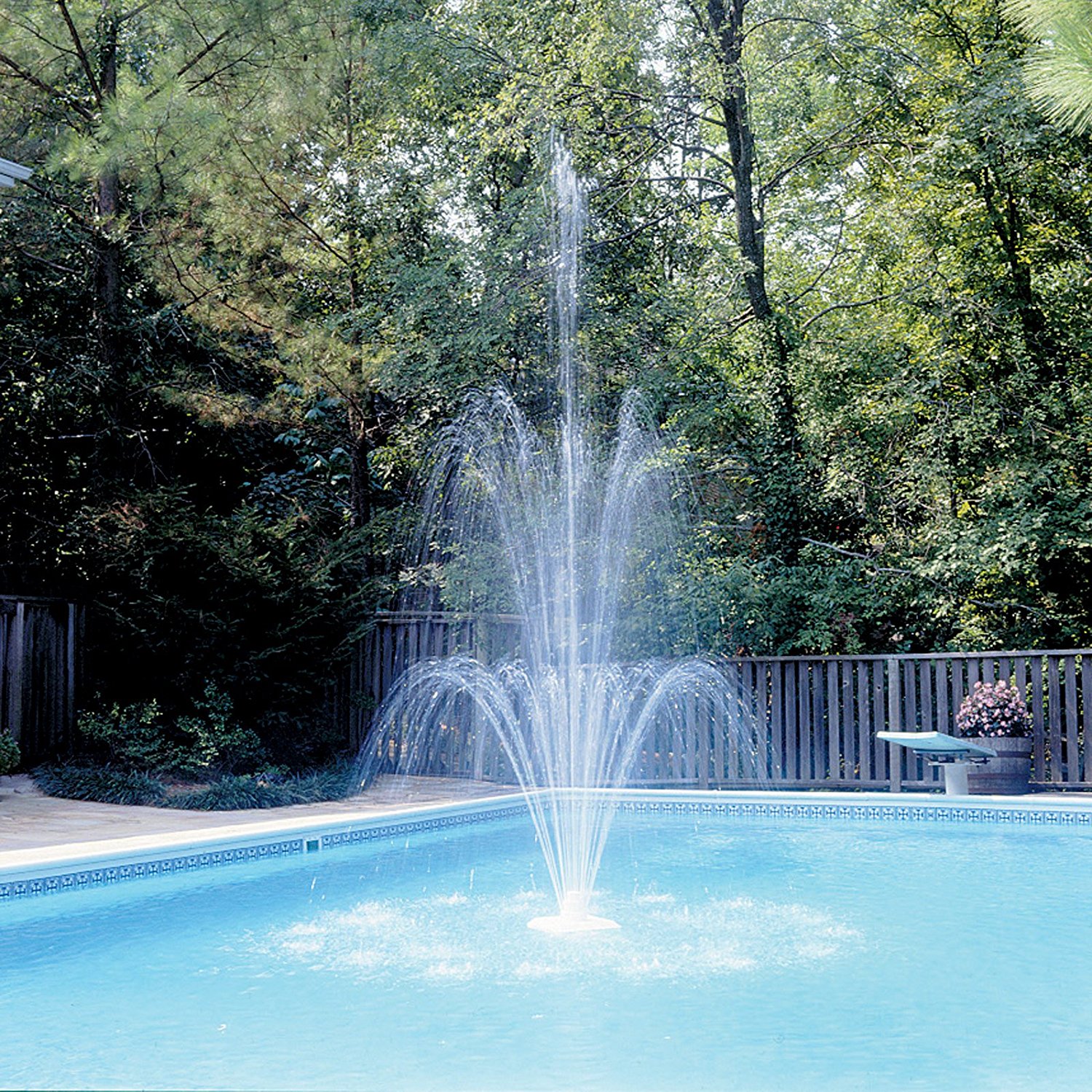 Amazon.com : Sparkling Standard 3-Tier Swimming Pool Fountain : Free ...