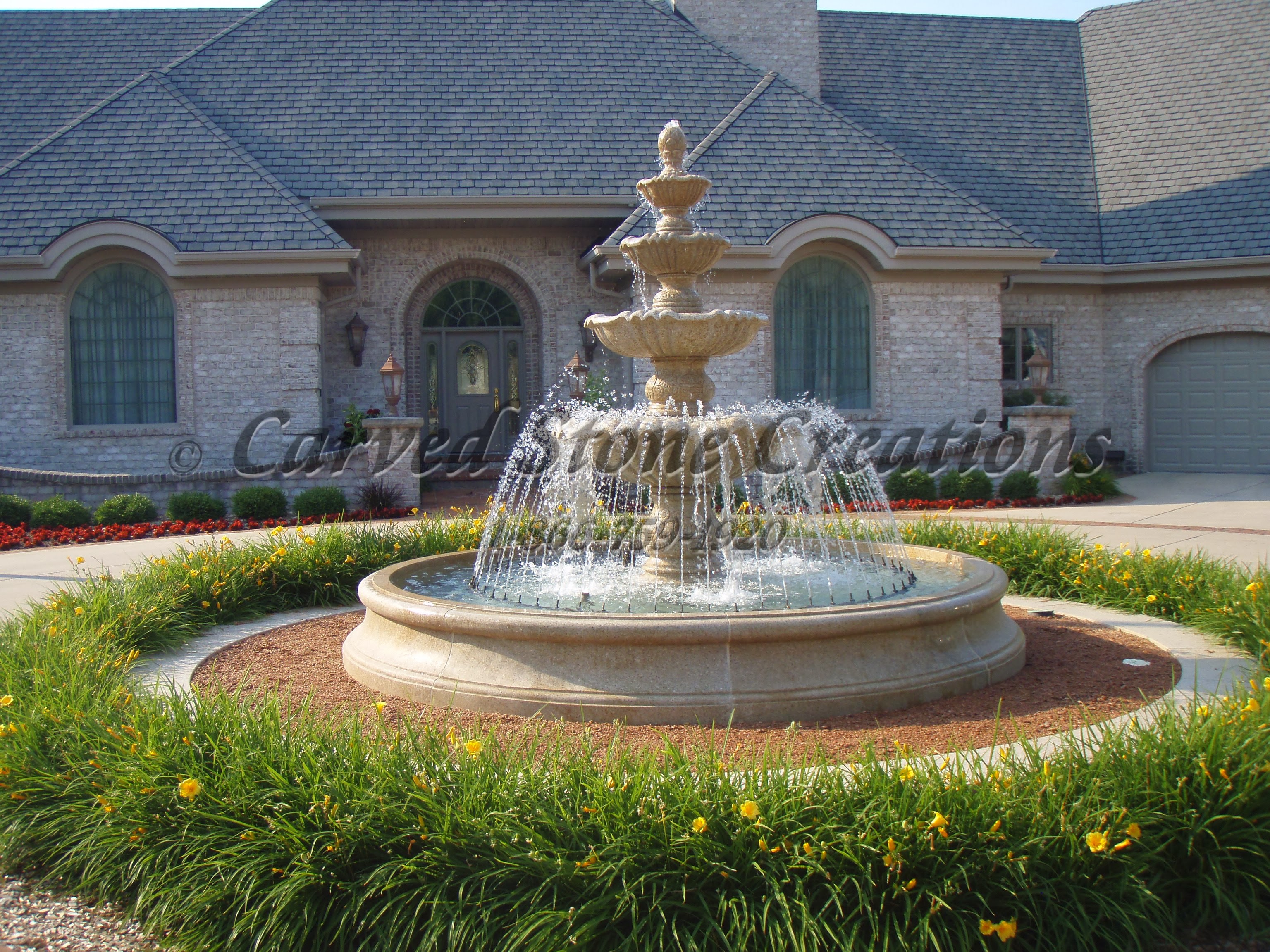 Four Tiered Water Fountain - DMA Homes | #51602