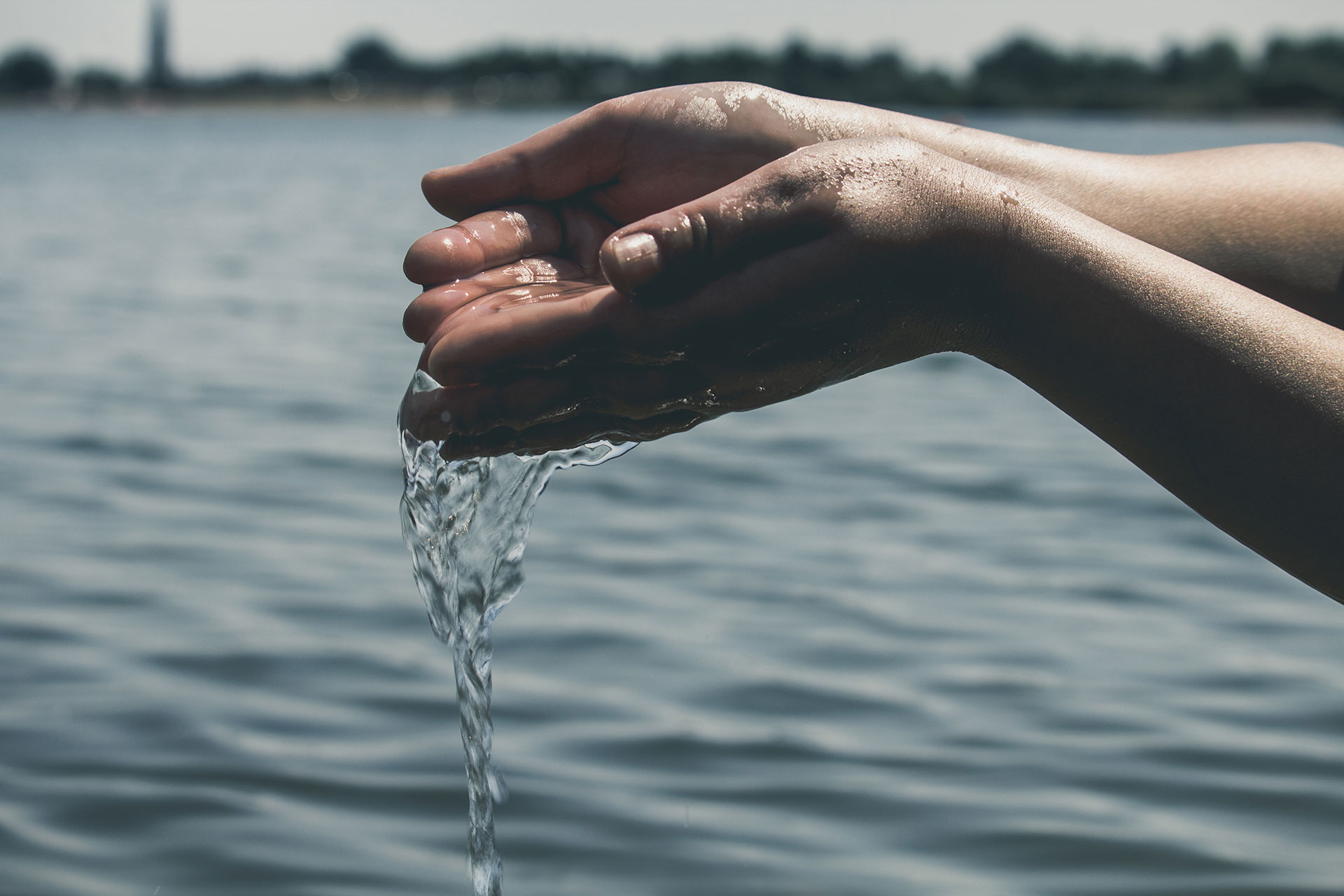 Water in Hands, Activity, Hands, Human, River, HQ Photo