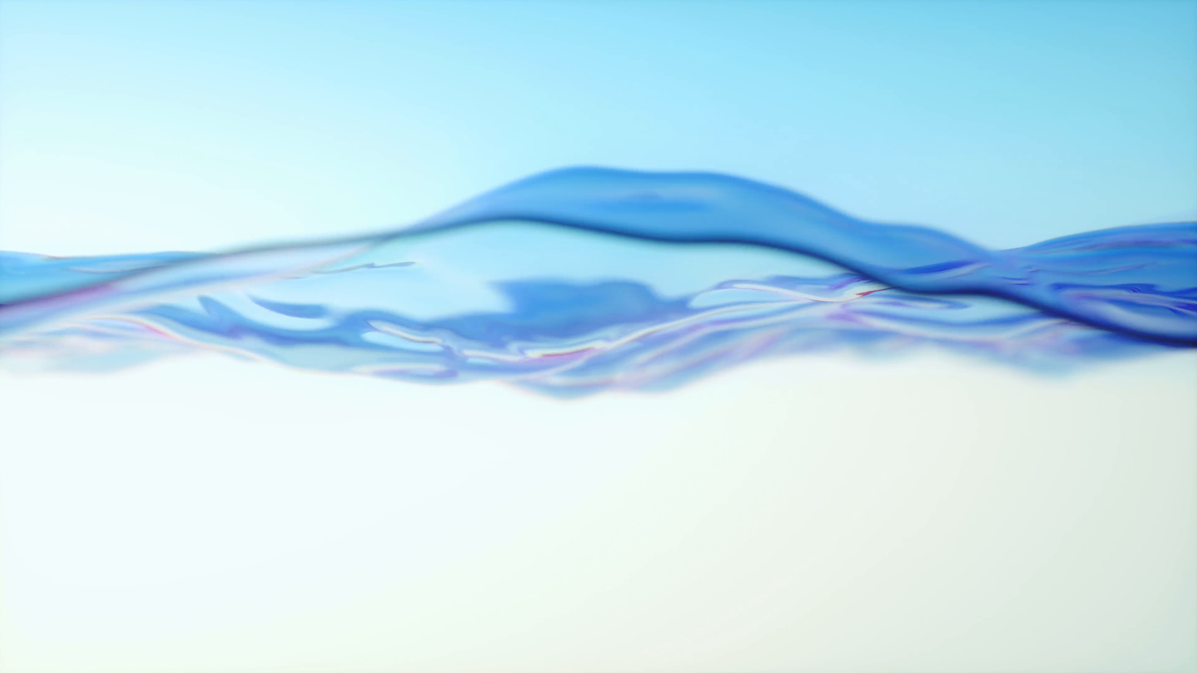 Animated water level with camera on light background Motion ...
