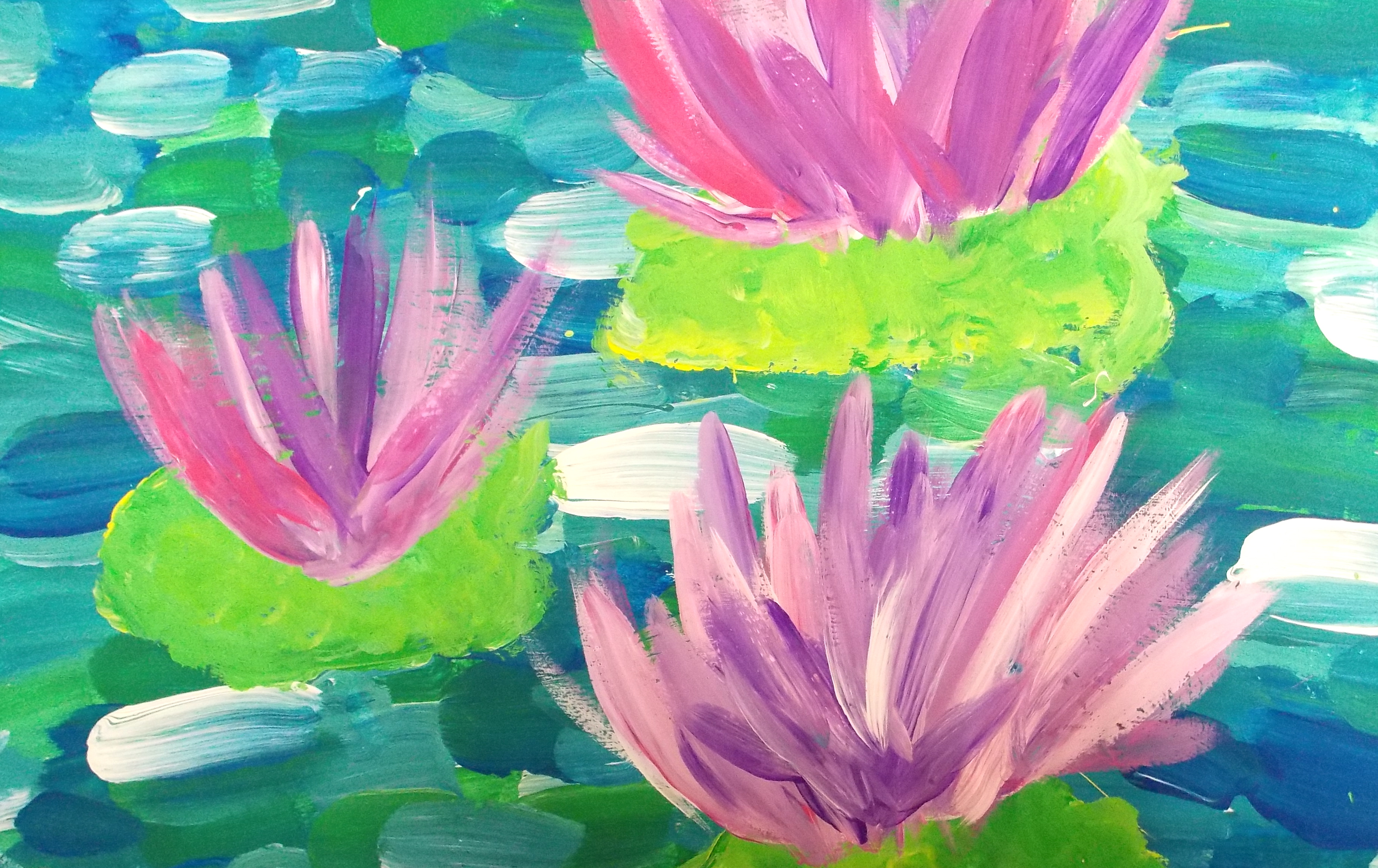 The smARTteacher Resource: Monet Water Lilies