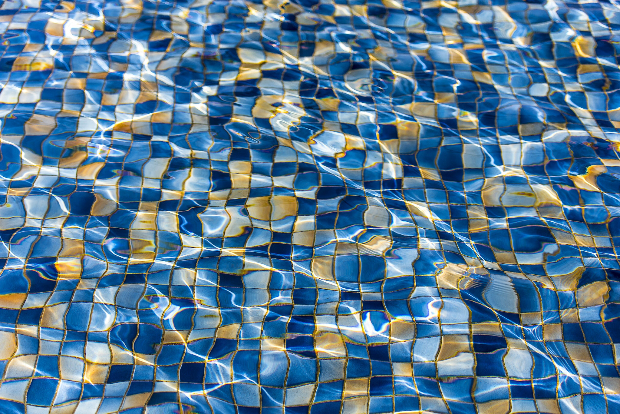 Water in the Pool a Mosaic wallpaper | HD Desktop Wallpaper