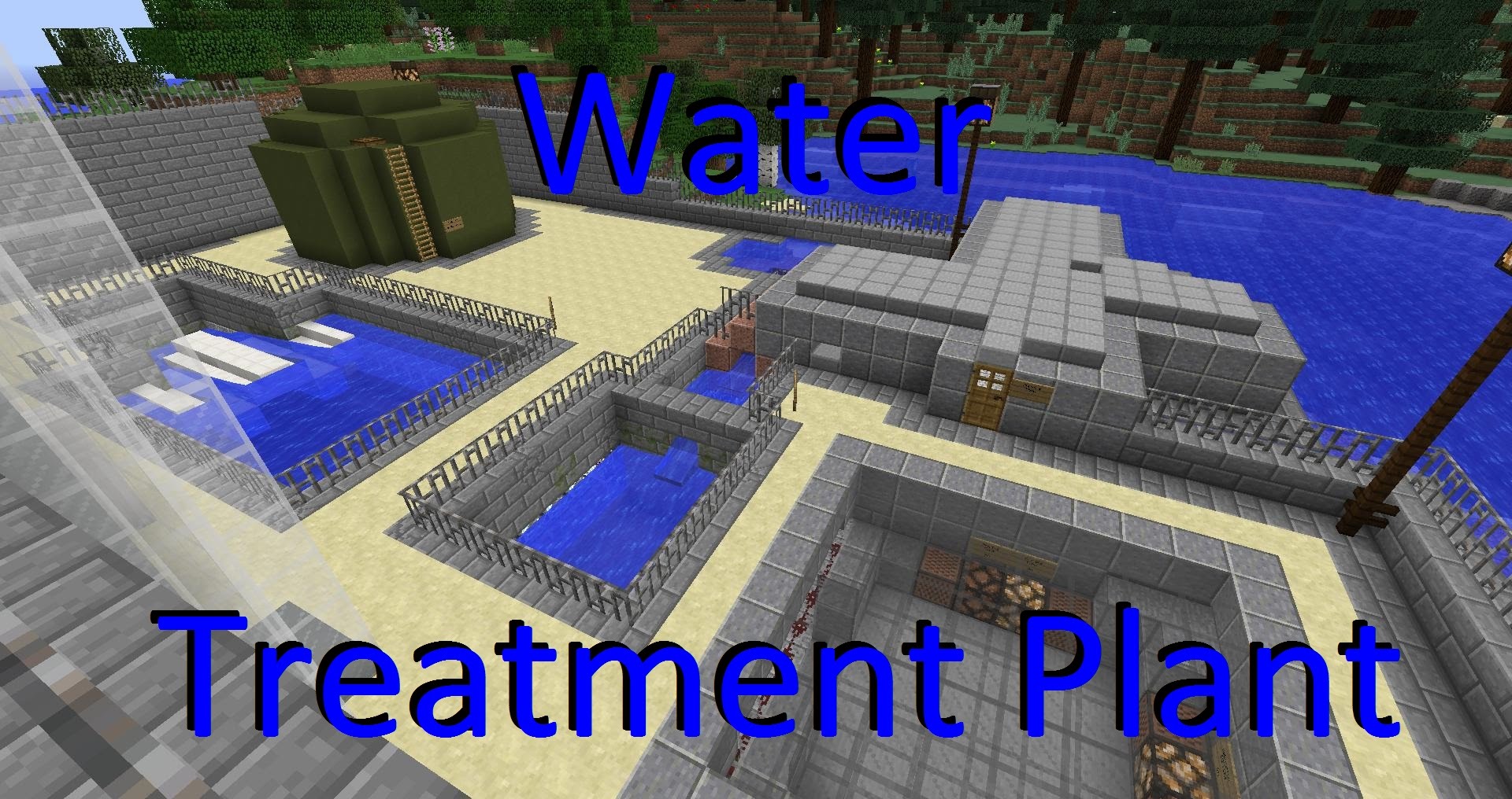 Minecraft: Water Treatment Plant - YouTube