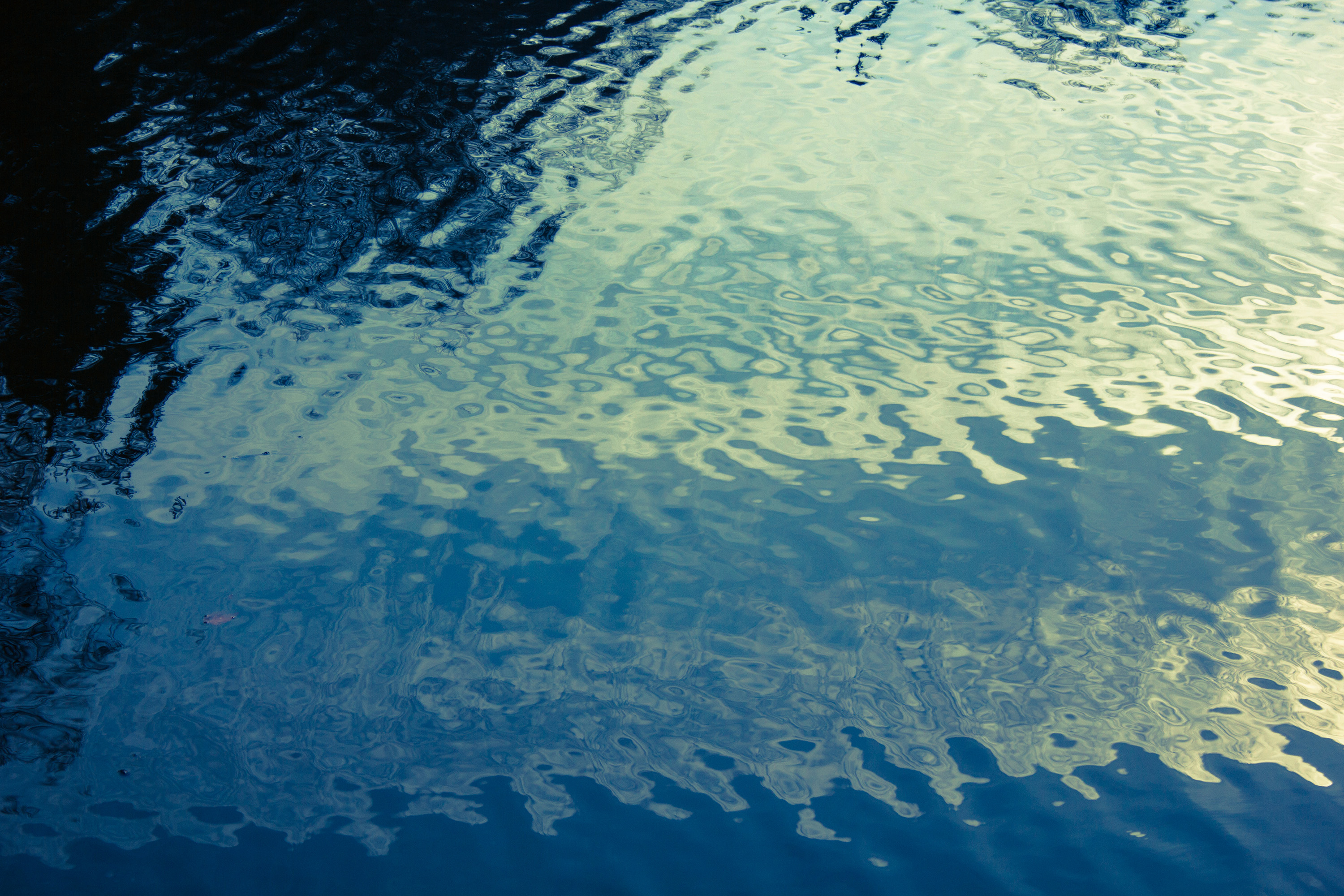 Water reflection photo