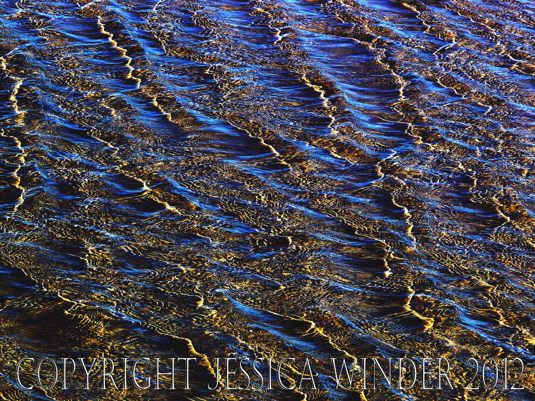 water ripple pattern | Photographic Salmagundi