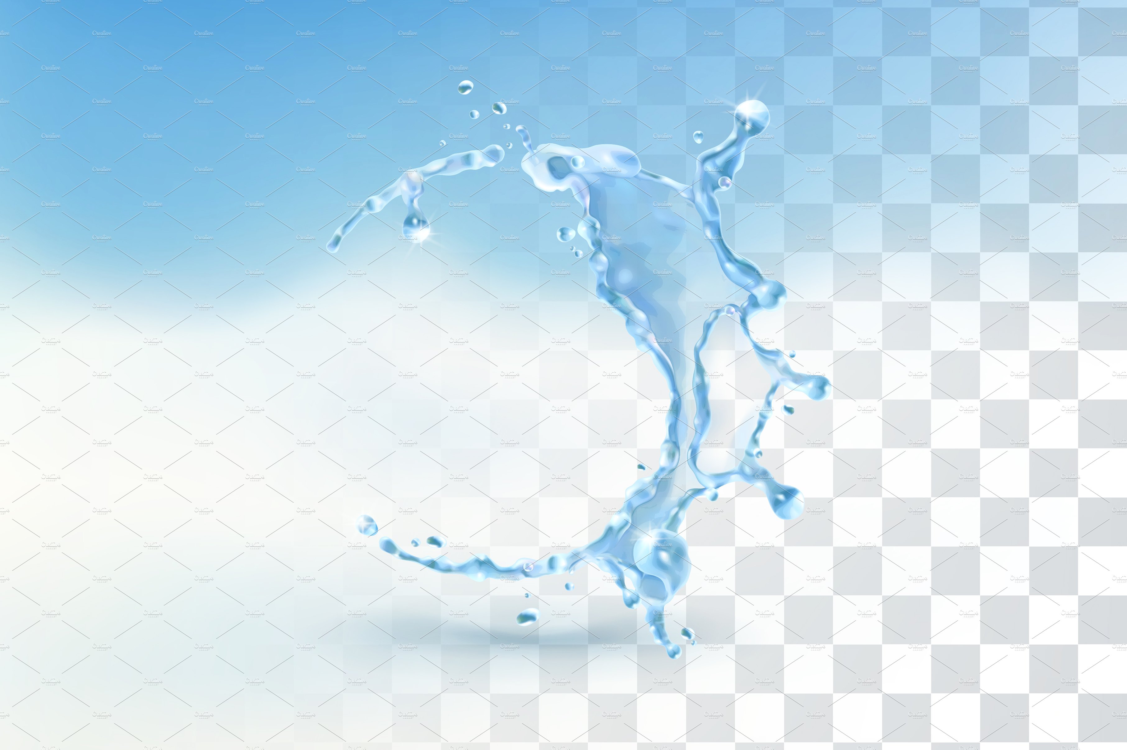 Water splash ~ Icons ~ Creative Market