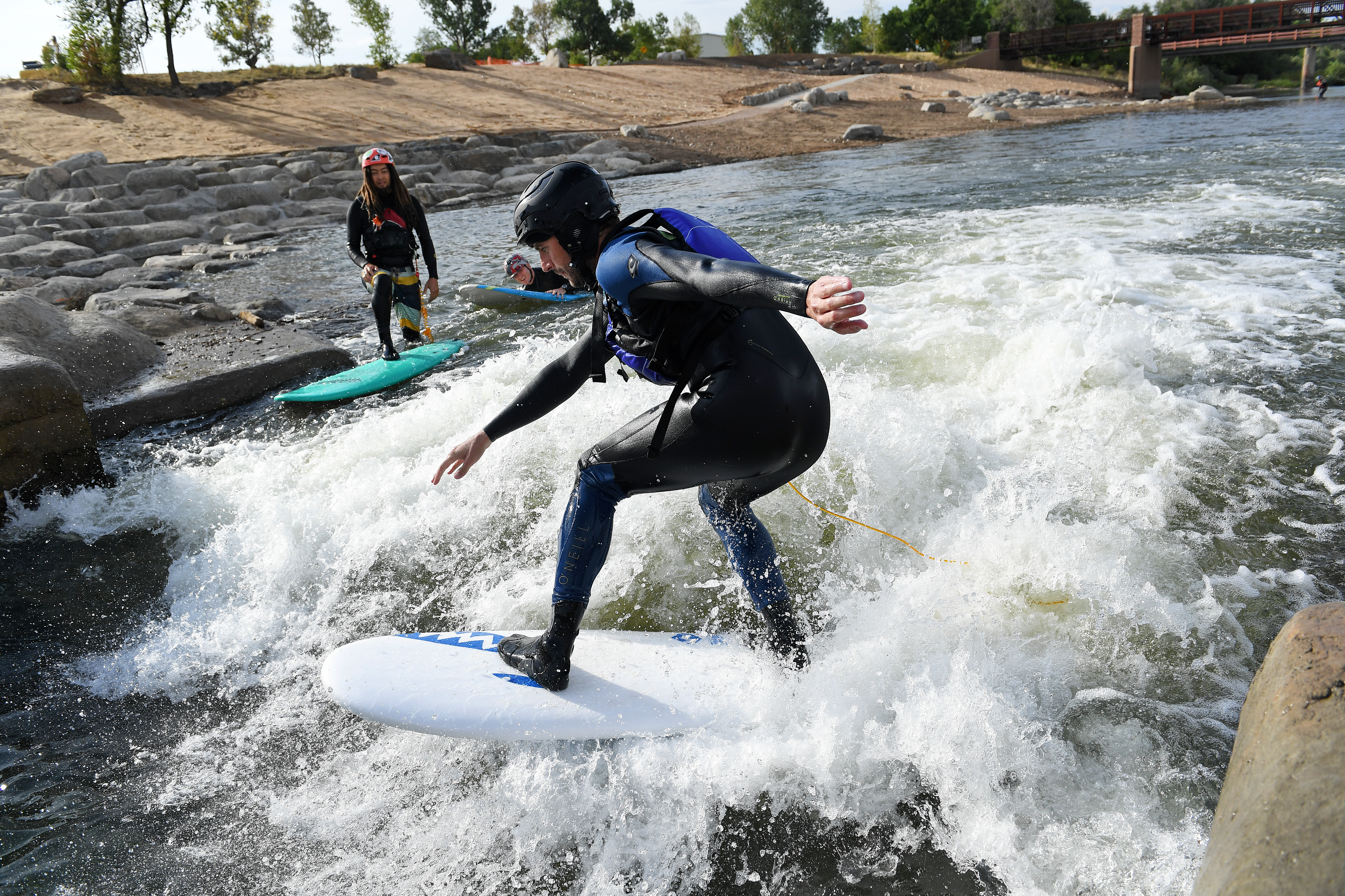 A new park is making surfing just outside Denver possible