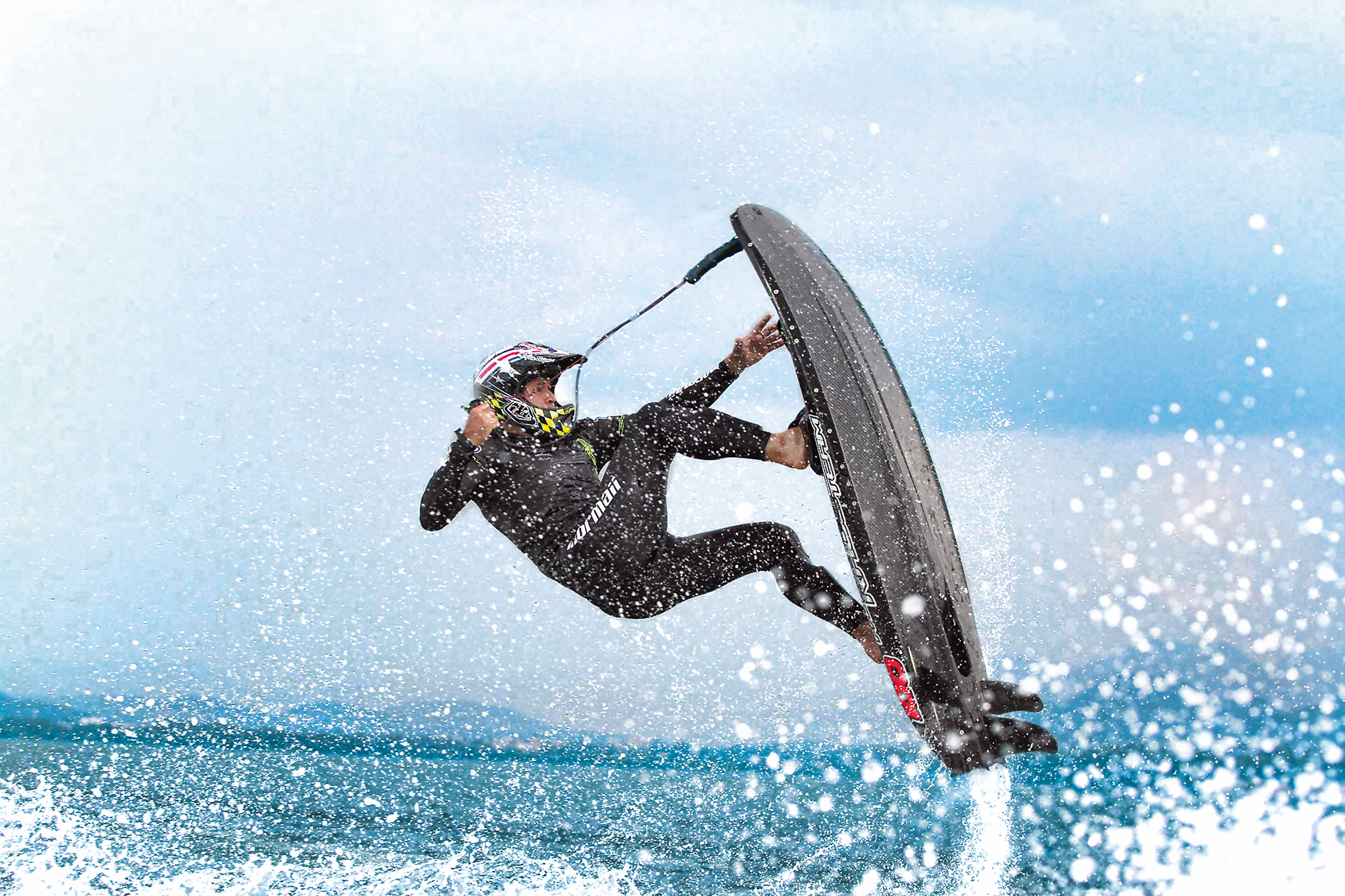 New jet surfing craze makes waves in water sports