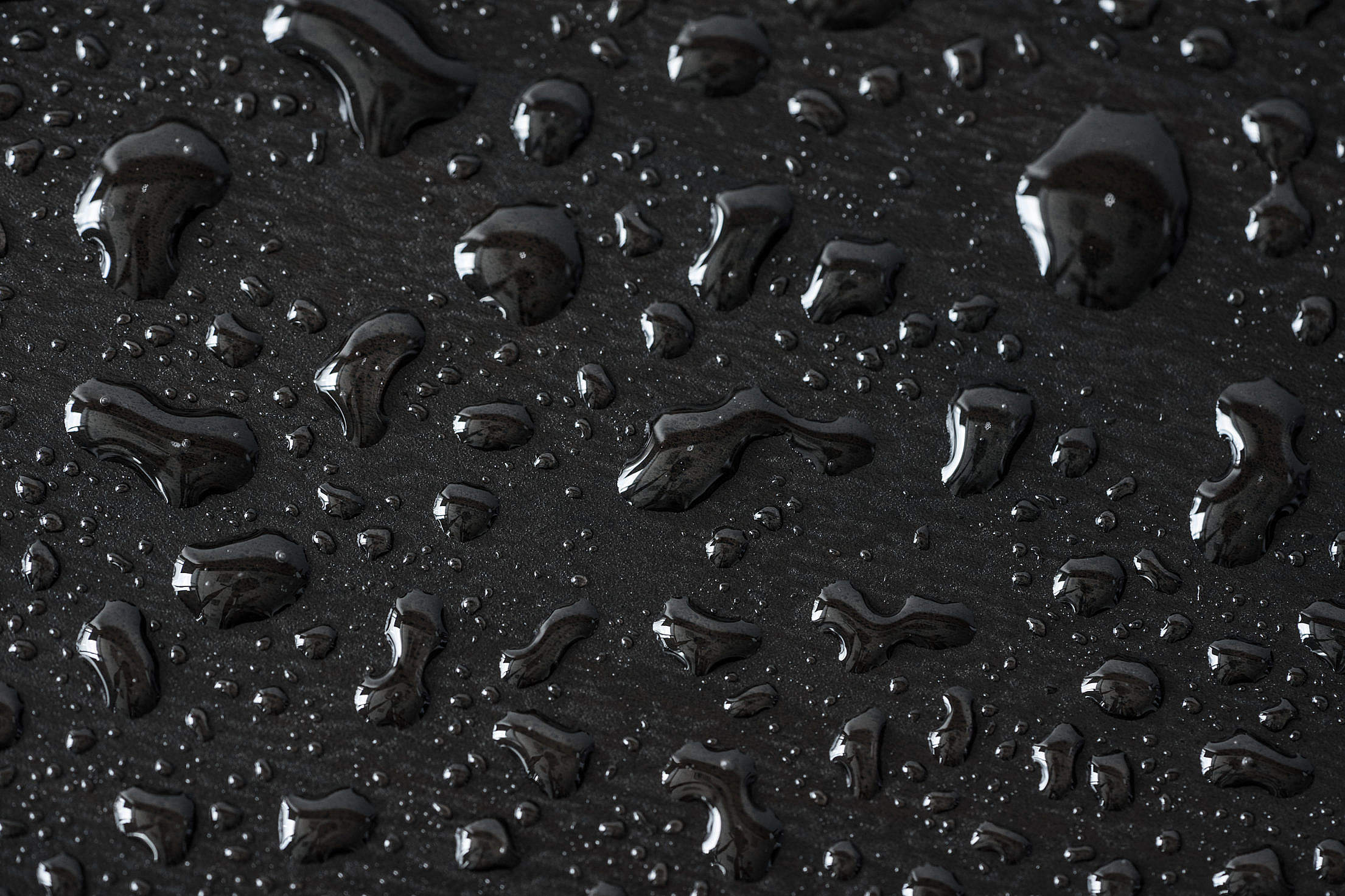 Black Water Drops Abstract Background Pattern #2 Free Stock Photo ...