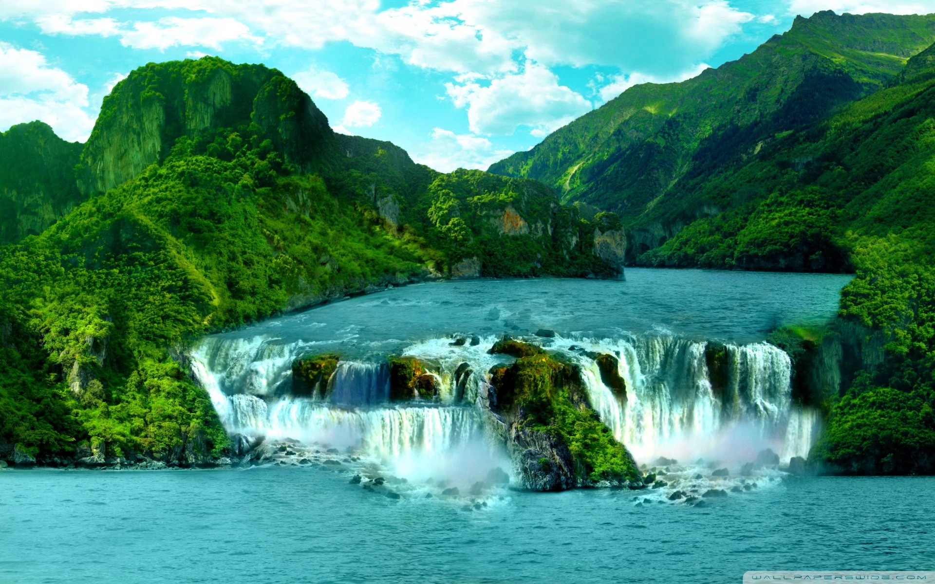 Tropical Waterfall ❤ 4K HD Desktop Wallpaper for 4K Ultra HD TV ...