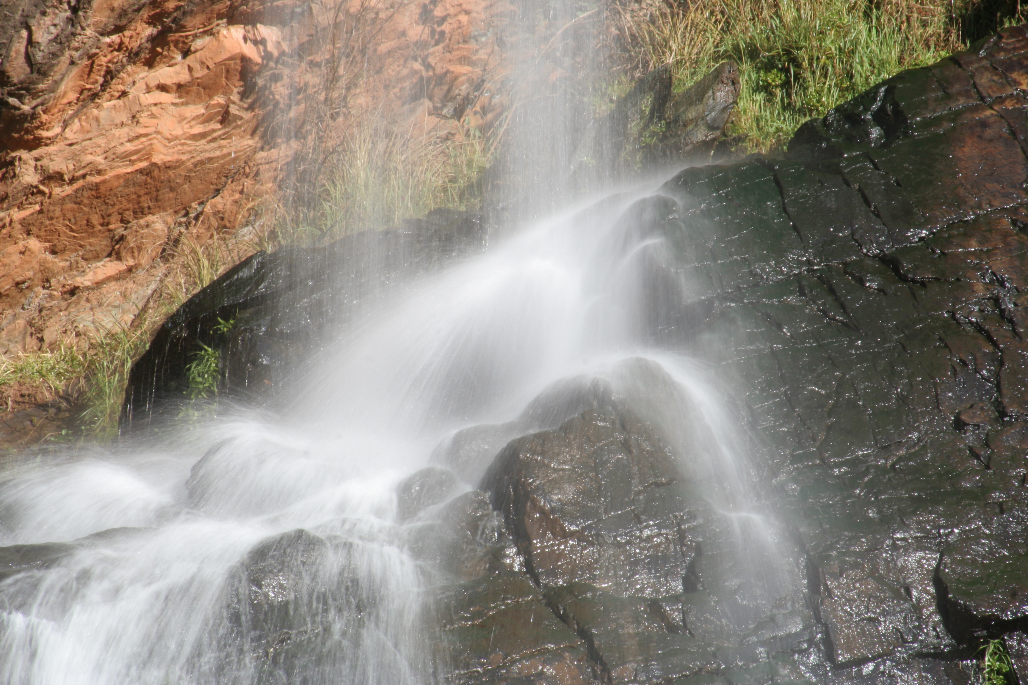 Waterfall, Blur, Rocks, Pure, Purity, HQ Photo