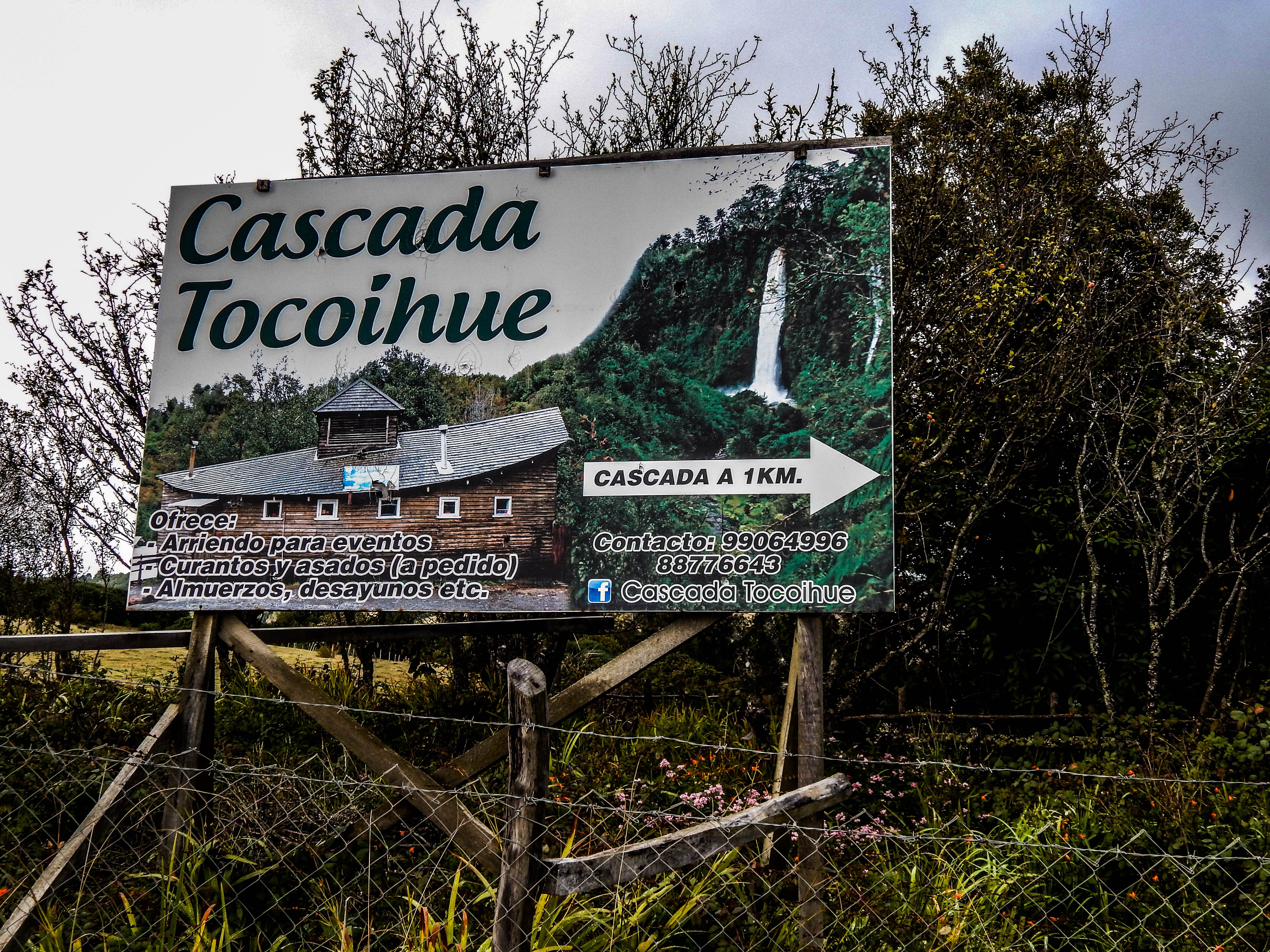 Tocoihue Waterfall in Chiloe - Awe Around The Earth