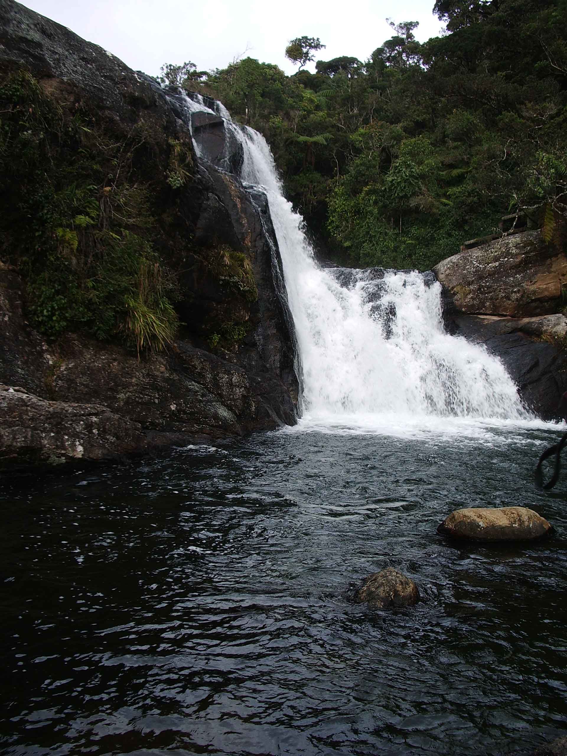 Waterfalls in sri lanka photo