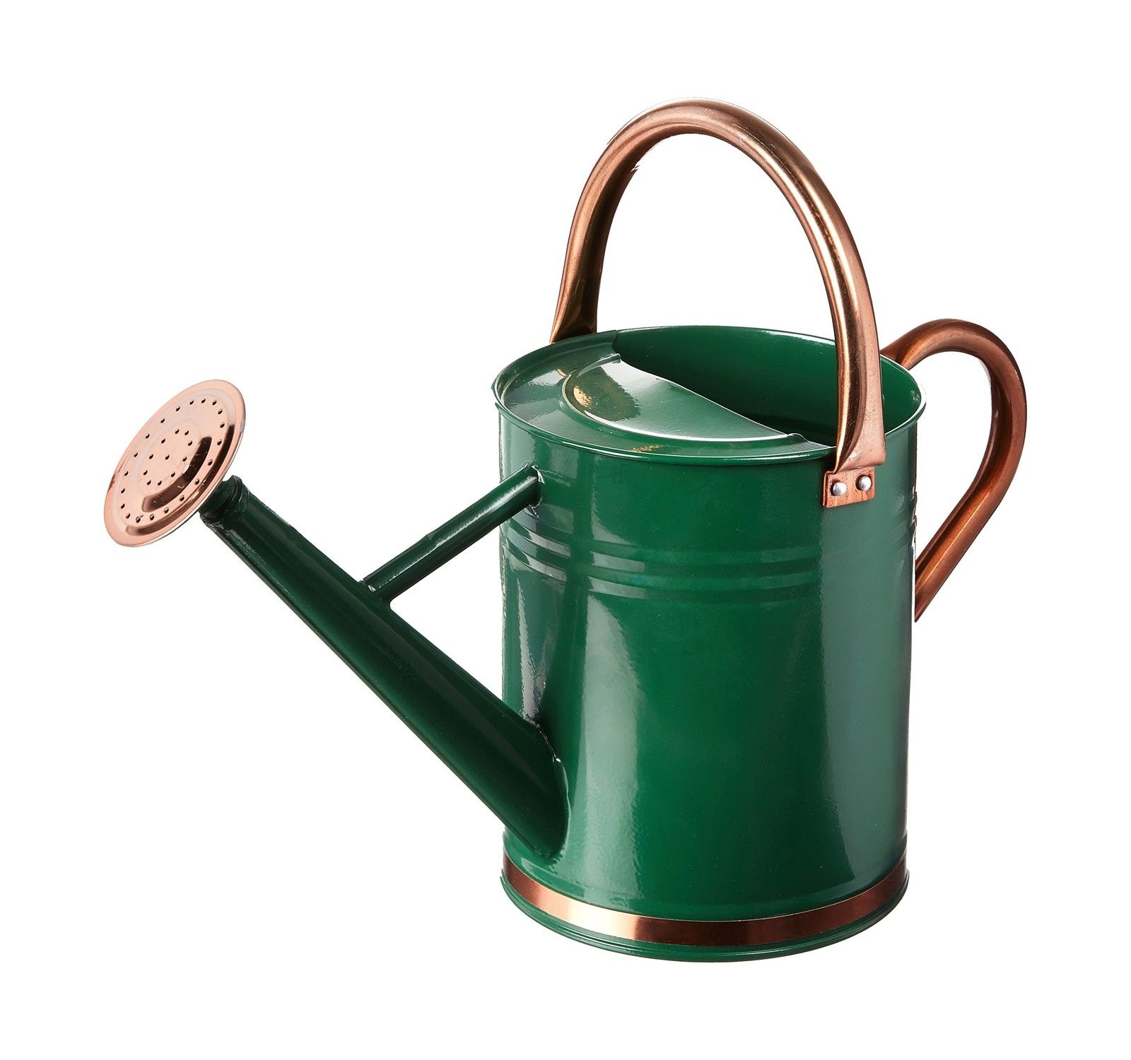 Gardman 8327 Galvanized Watering Can With Copper Accents Hunter ...