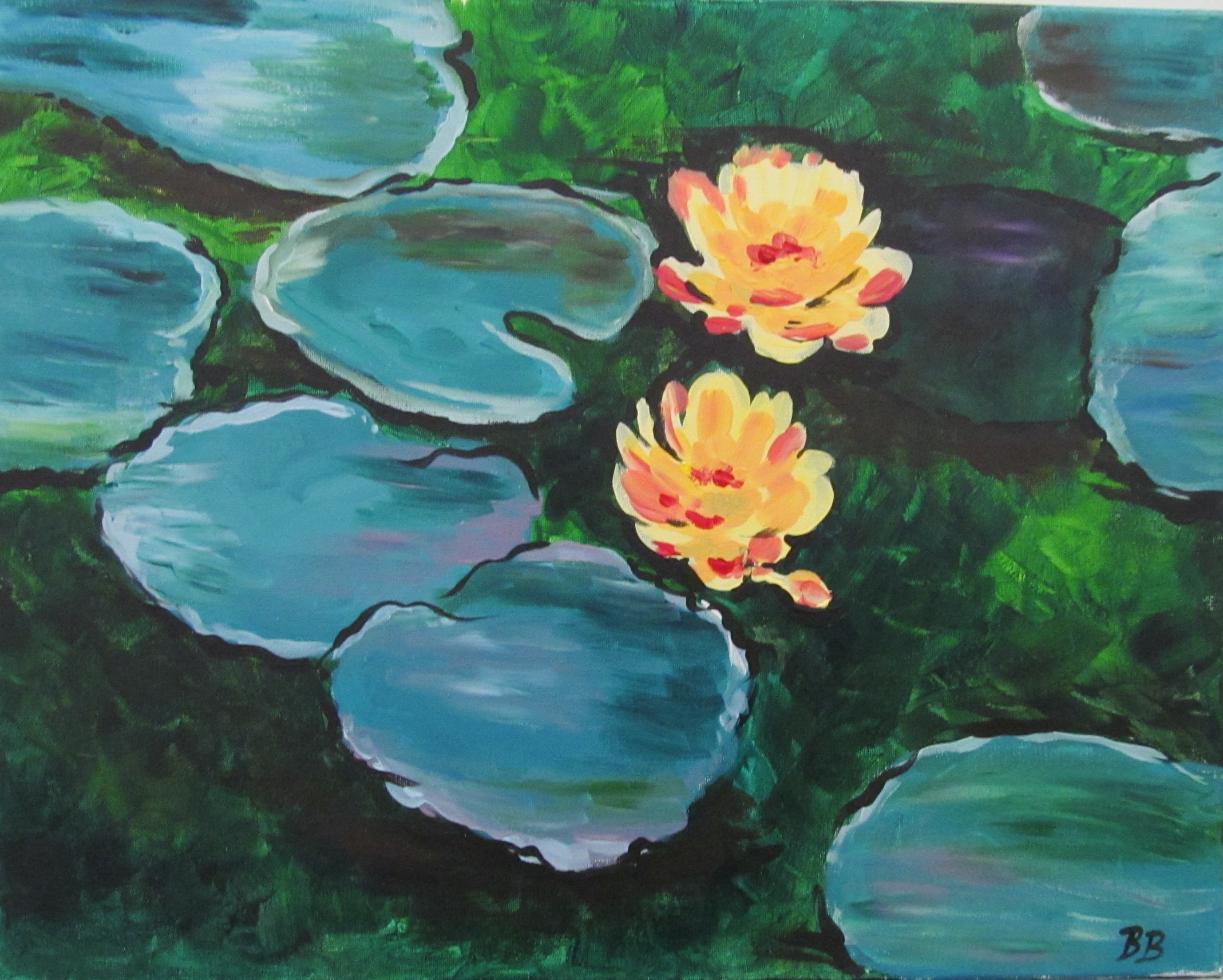 Cocktails and Canvas - Water Lilies | VisArts