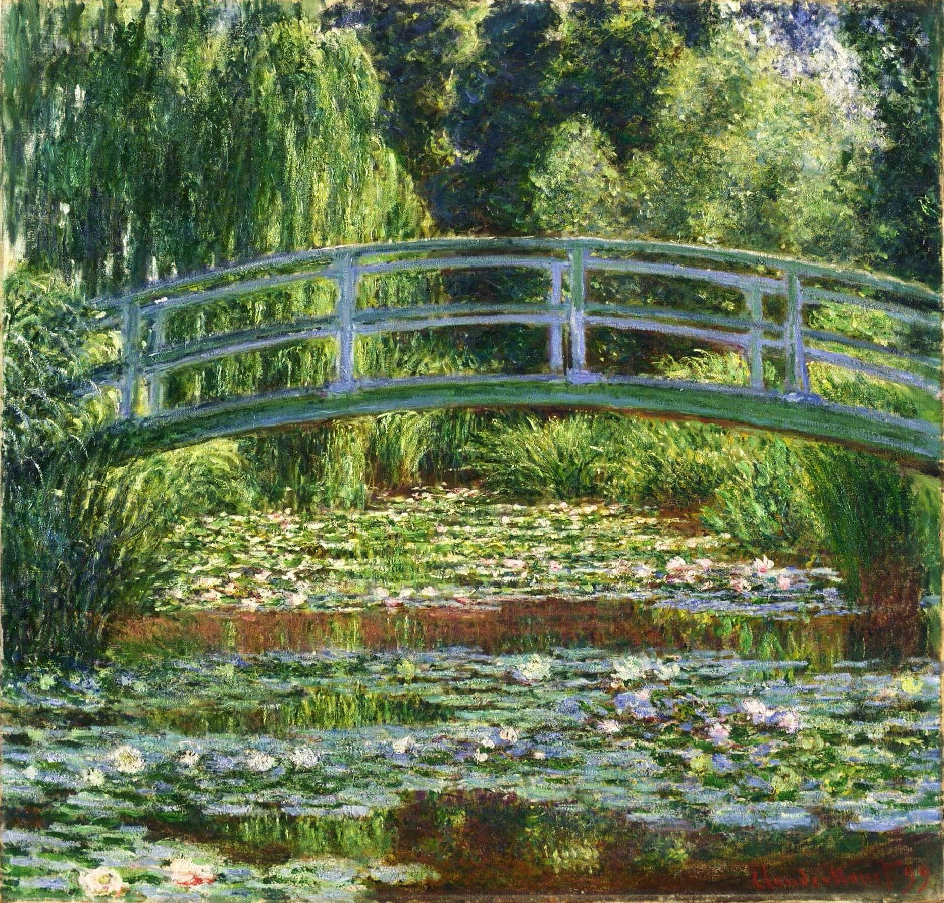 The Japanese Bridge (The Water-Lily Pond), 1899 05