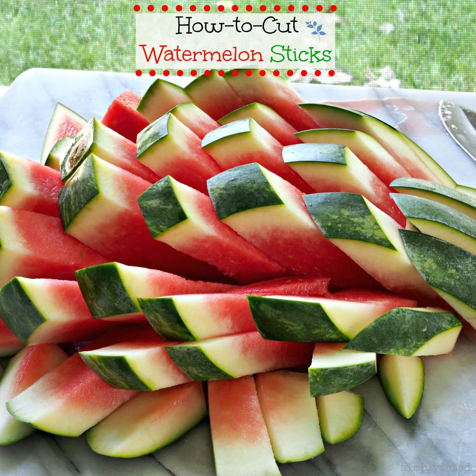 How-to-Cut Watermelon Sticks