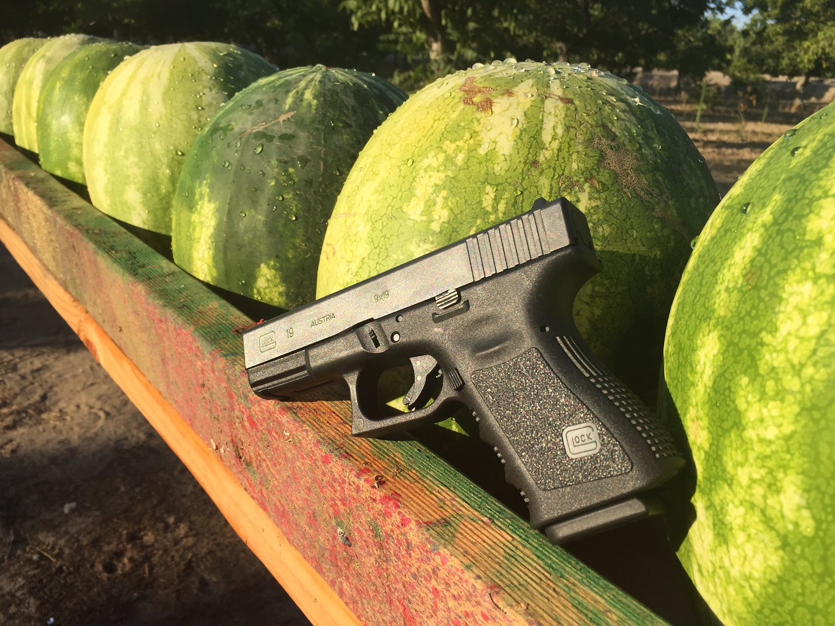 how many WATERMELONs it takes to stop a bullet? - YouTube