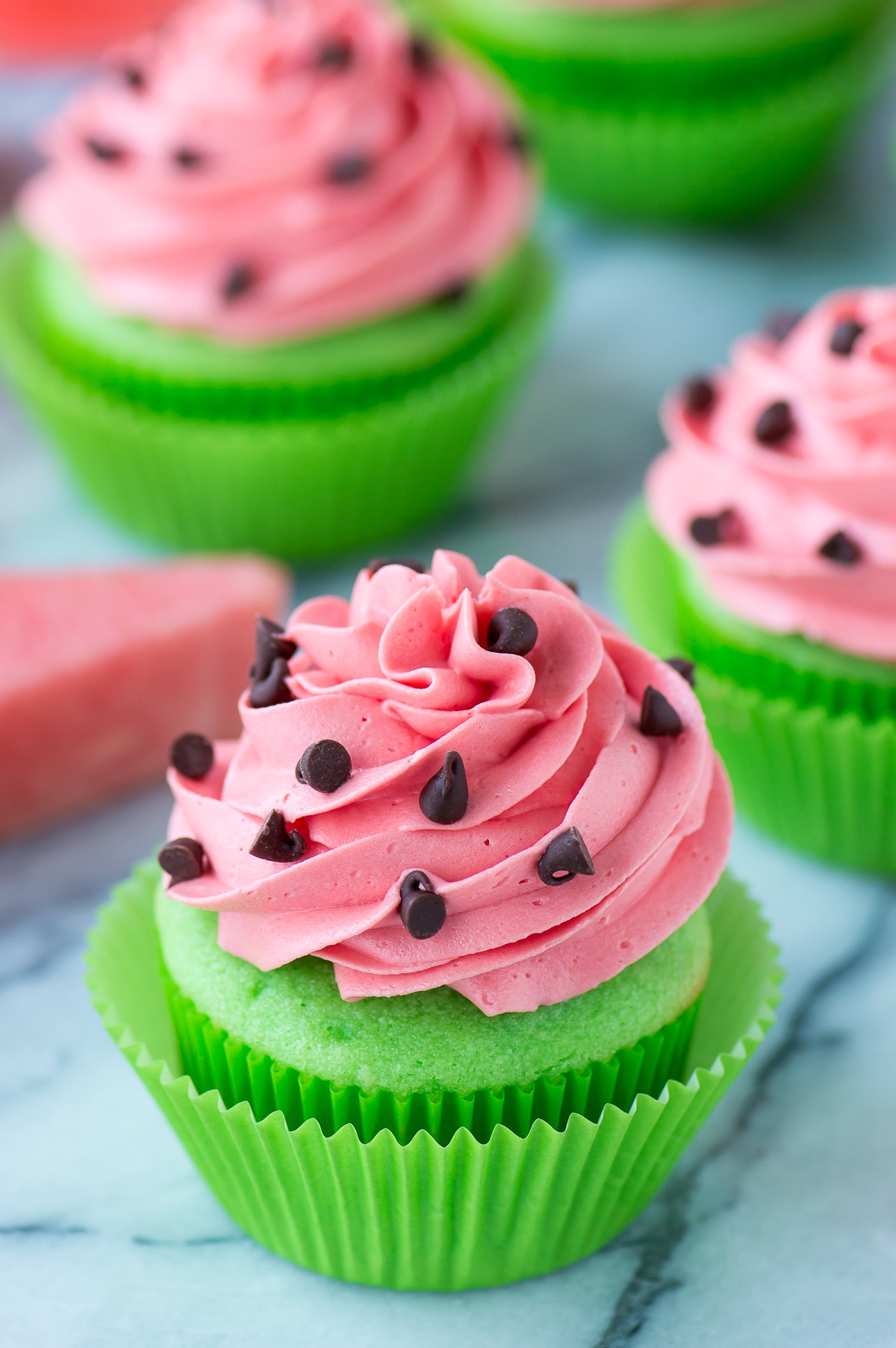 Watermelon Cupcakes | The First Year