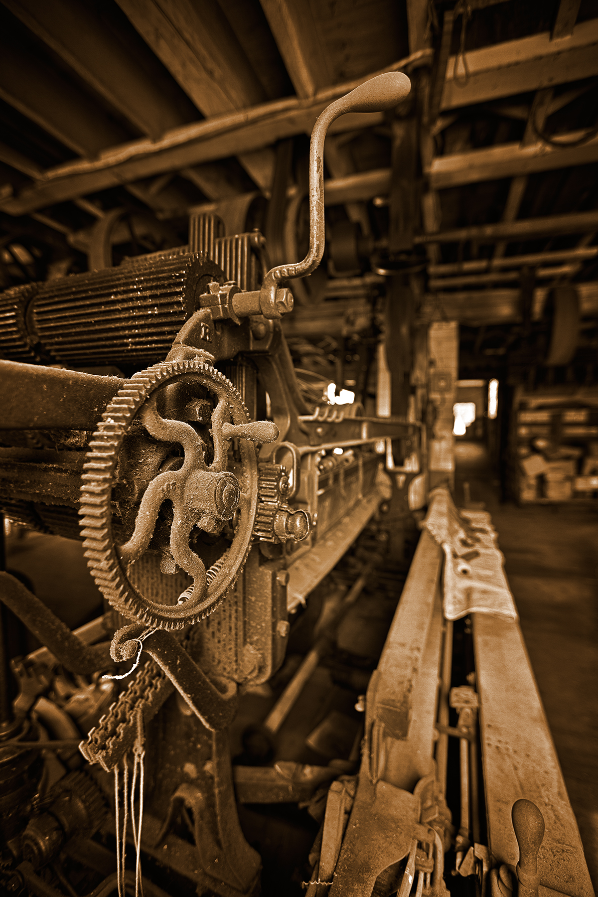 Waterside Woolen Mill - Sepia HDR, Abandoned, Old, Sepia, Scene, HQ Photo