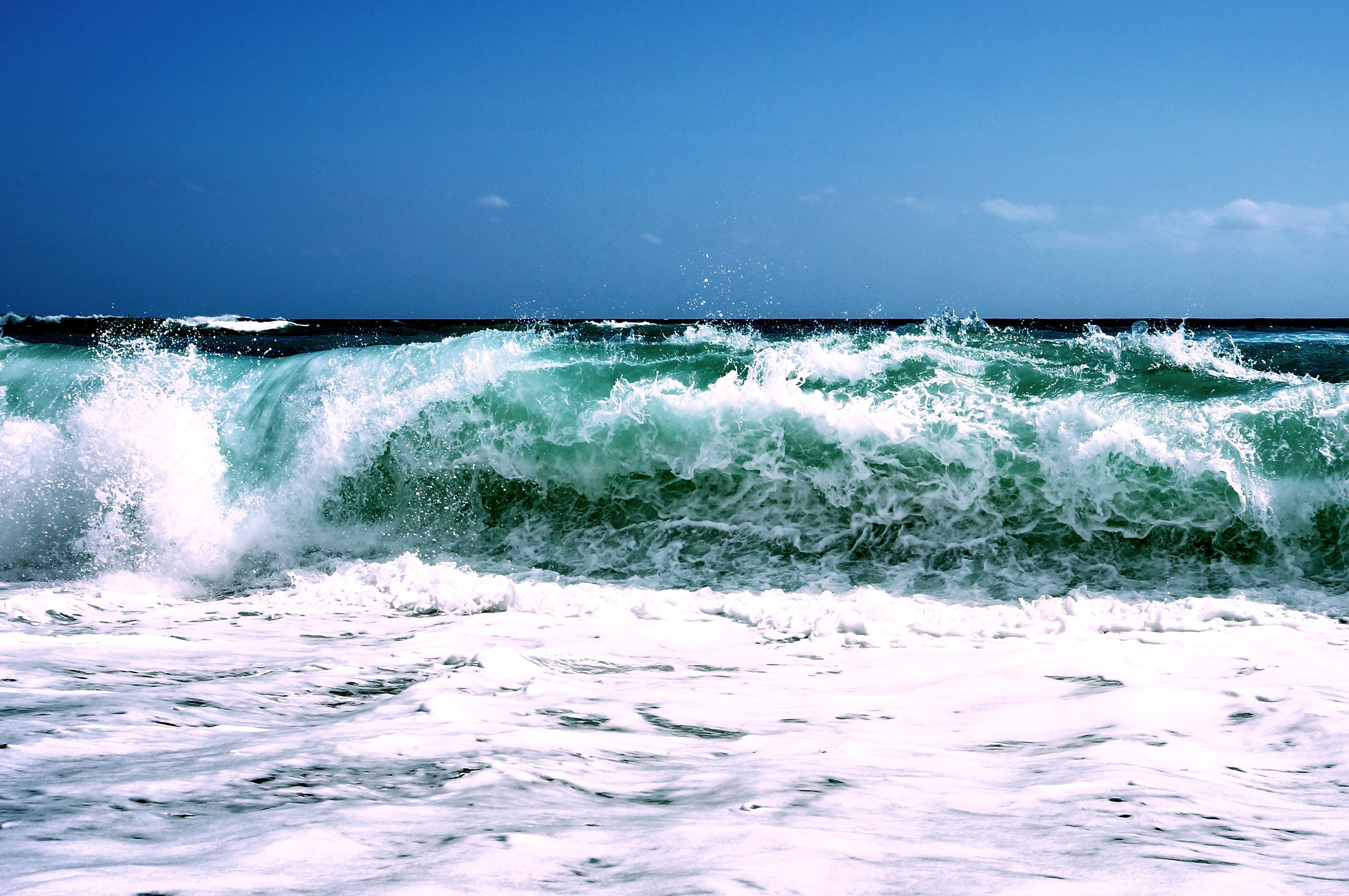 Free picture: waves, seashore, seascape