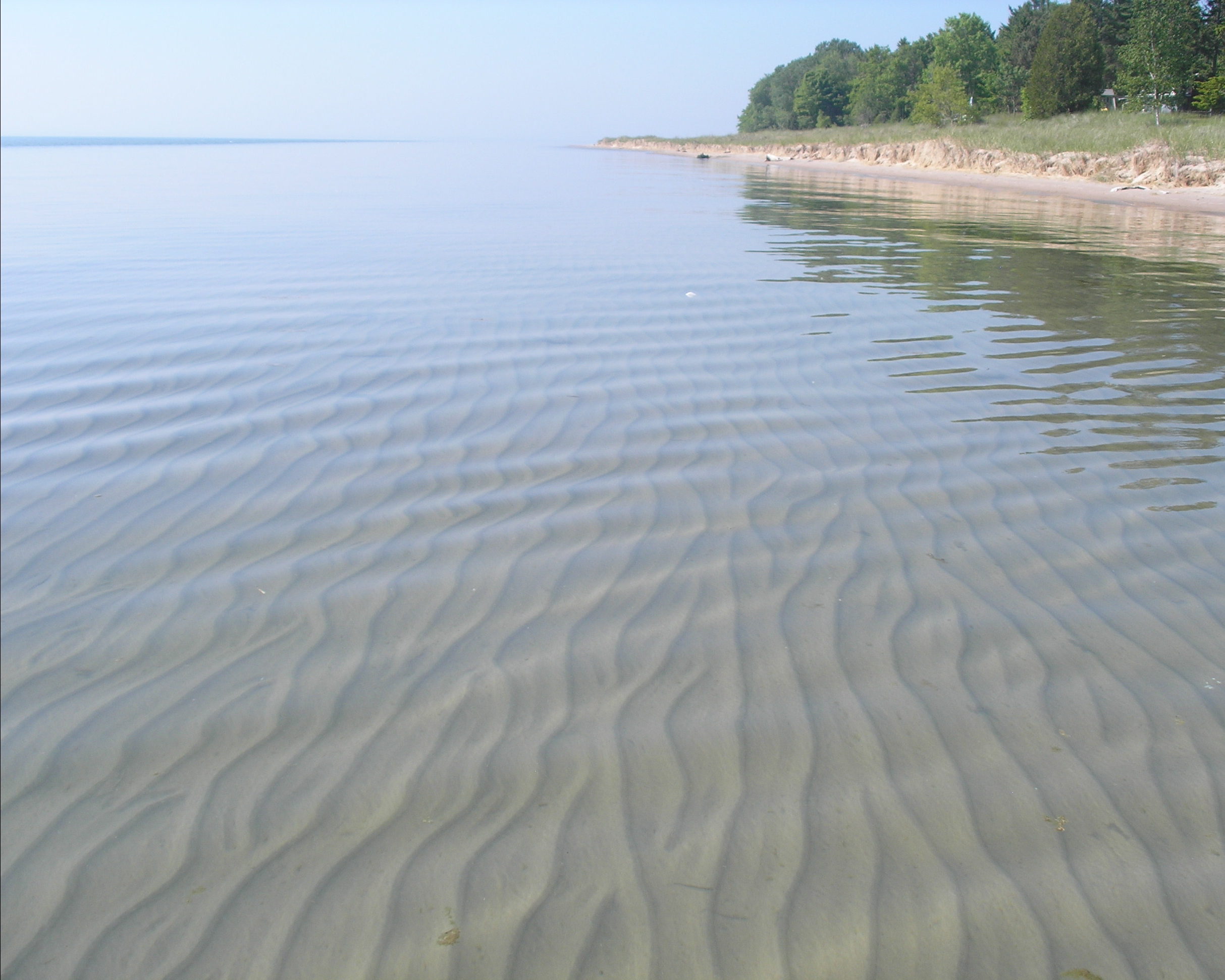 Lake Michigan Sand Waves
