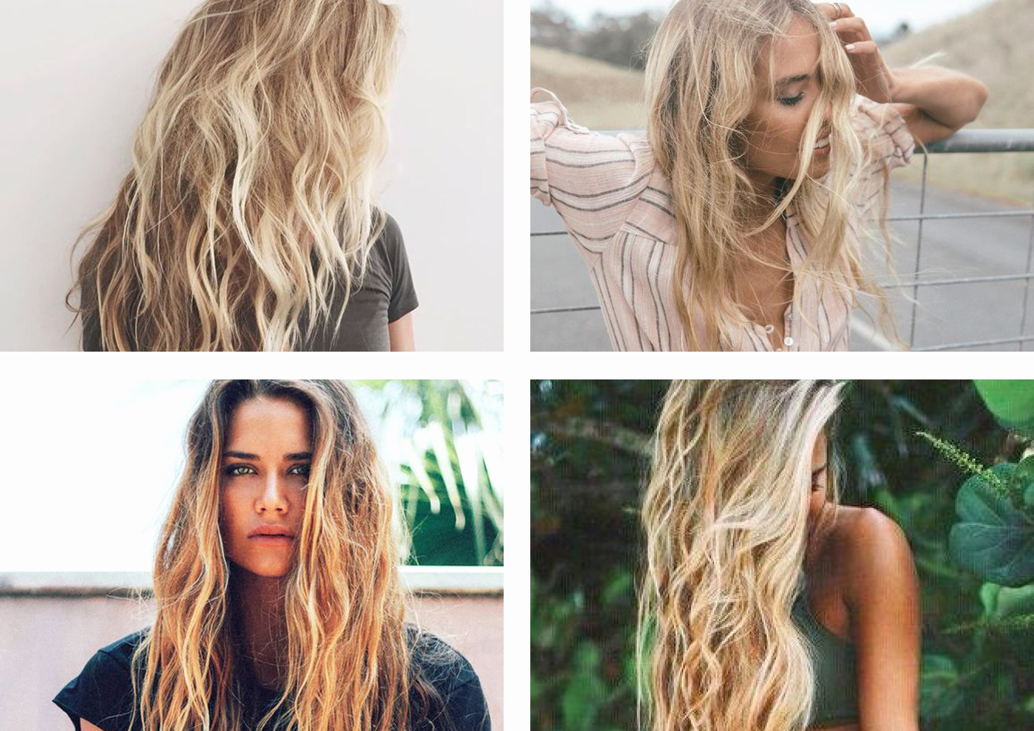 Simple Beach Hairstyles Lovely Overnight Styling to Achieve Wavy ...