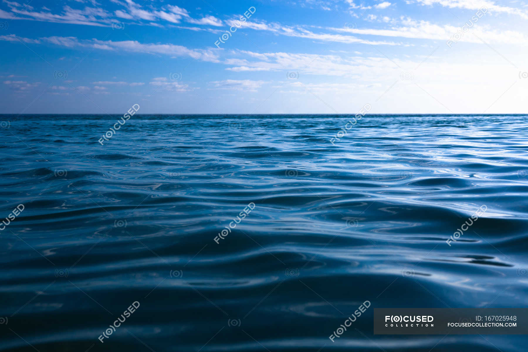 Wavy ocean photo