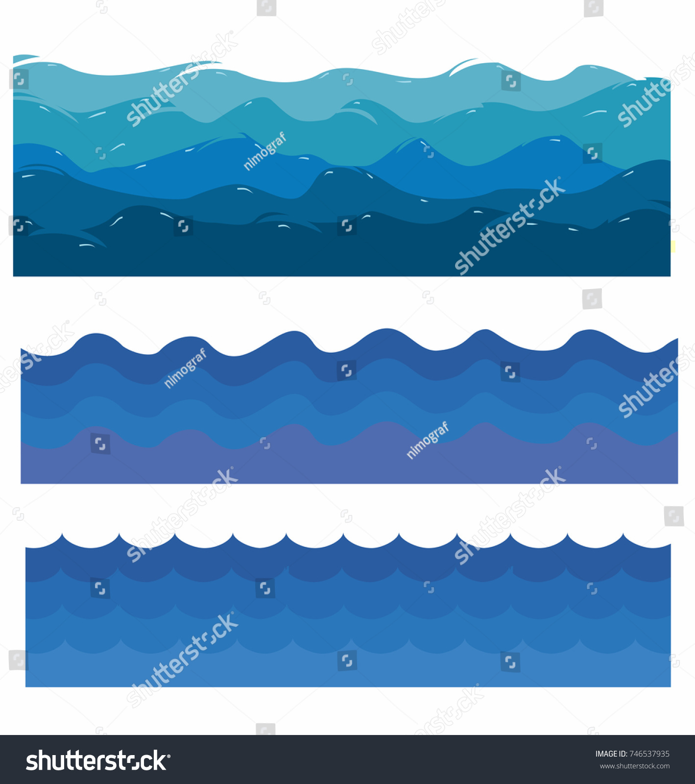 Collection Marine Waves Sea Wavy Ocean Stock Photo (Photo, Vector ...