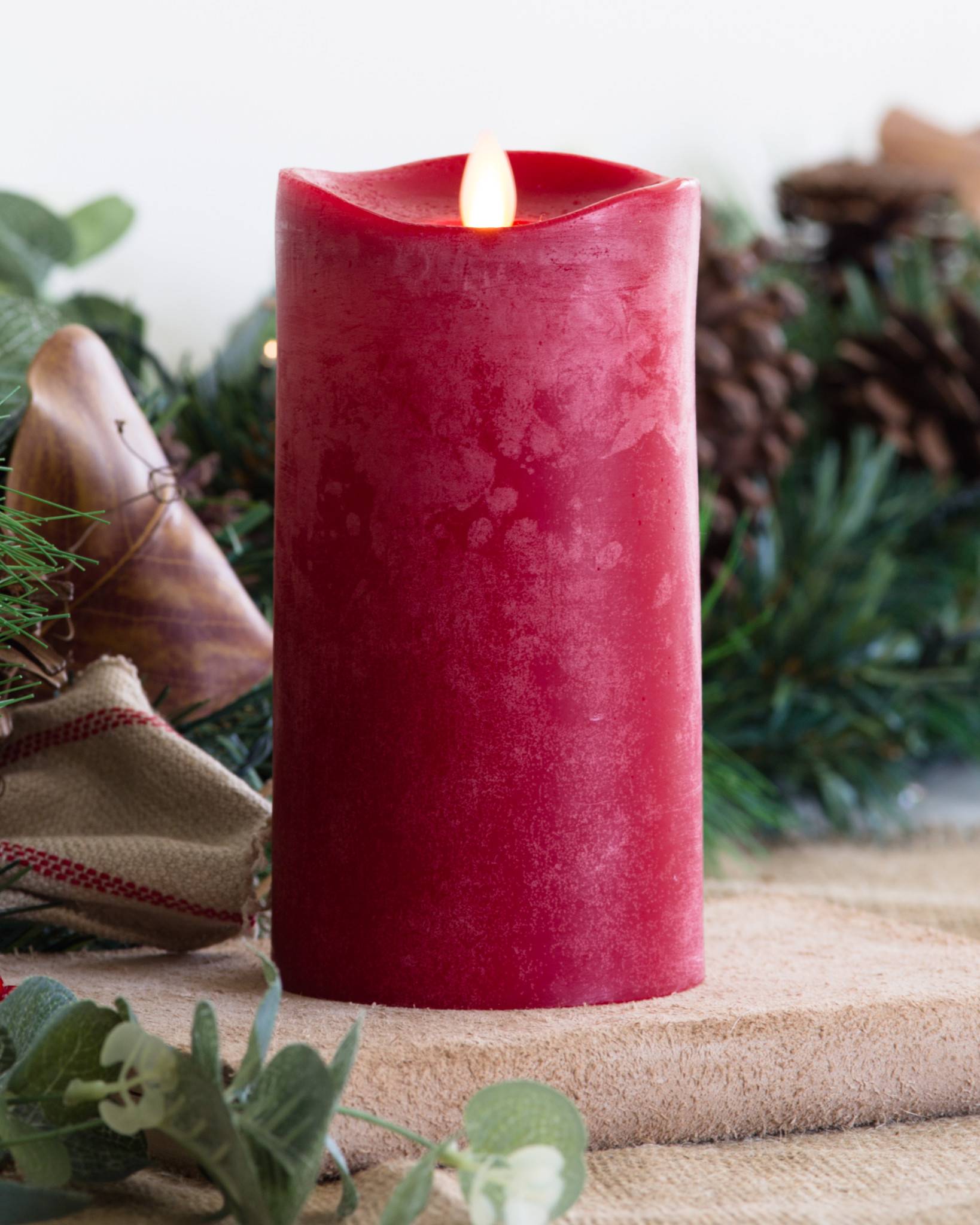 Miracle Flame LED Wax Christmas Candles | Balsam Hill