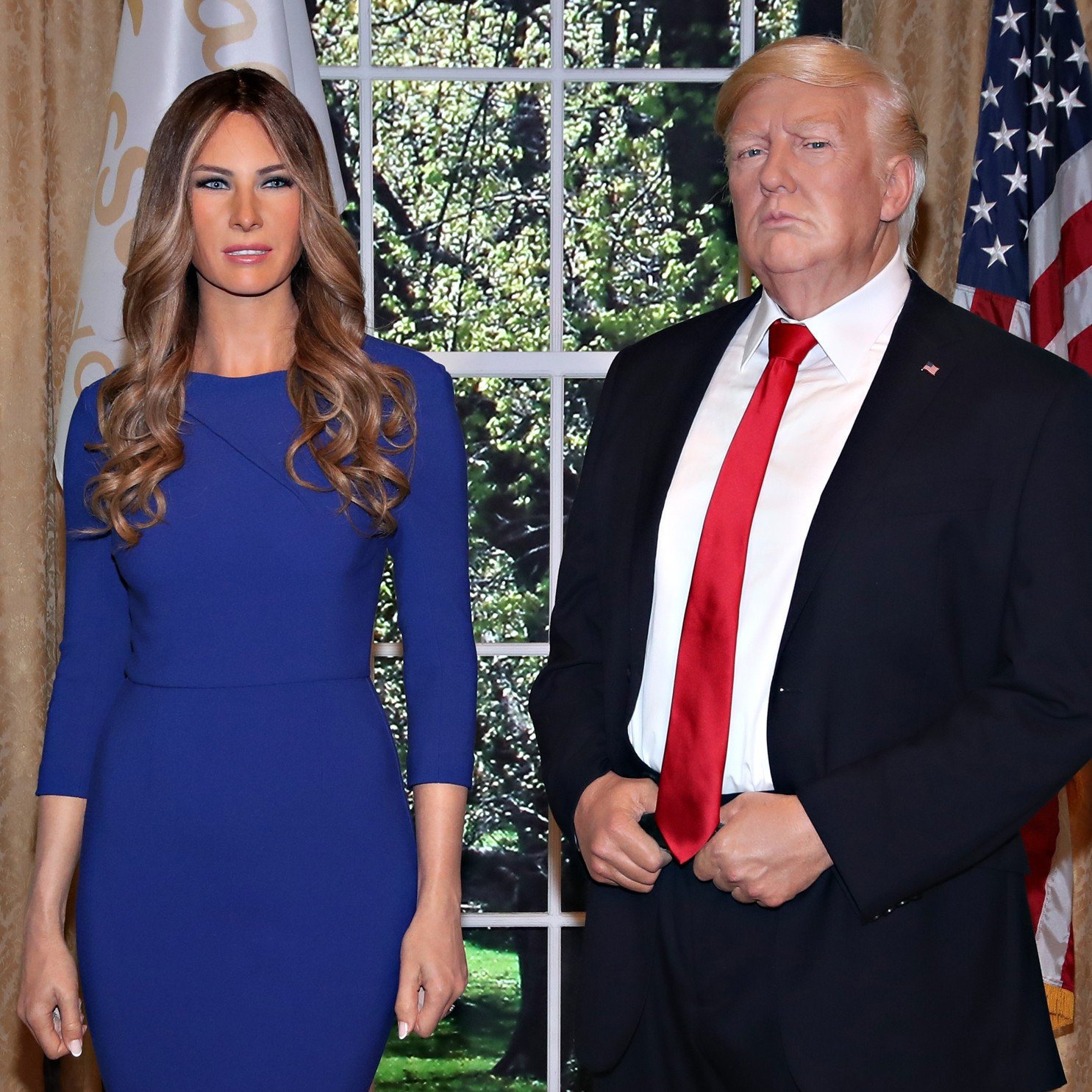 Melania Trump Wax Figure Pictures and Twitter Reactions | POPSUGAR News