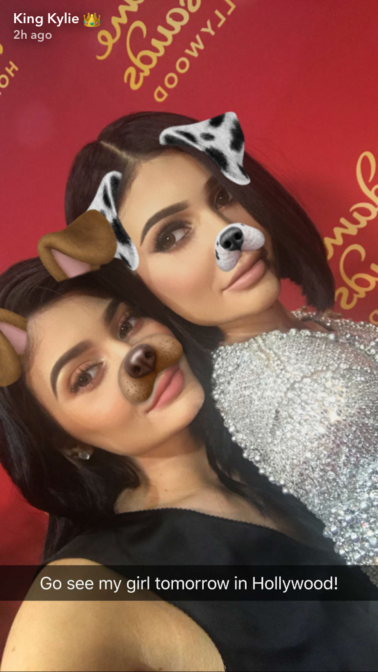 Kylie Jenner poses with her identical wax figure – see the insane ...