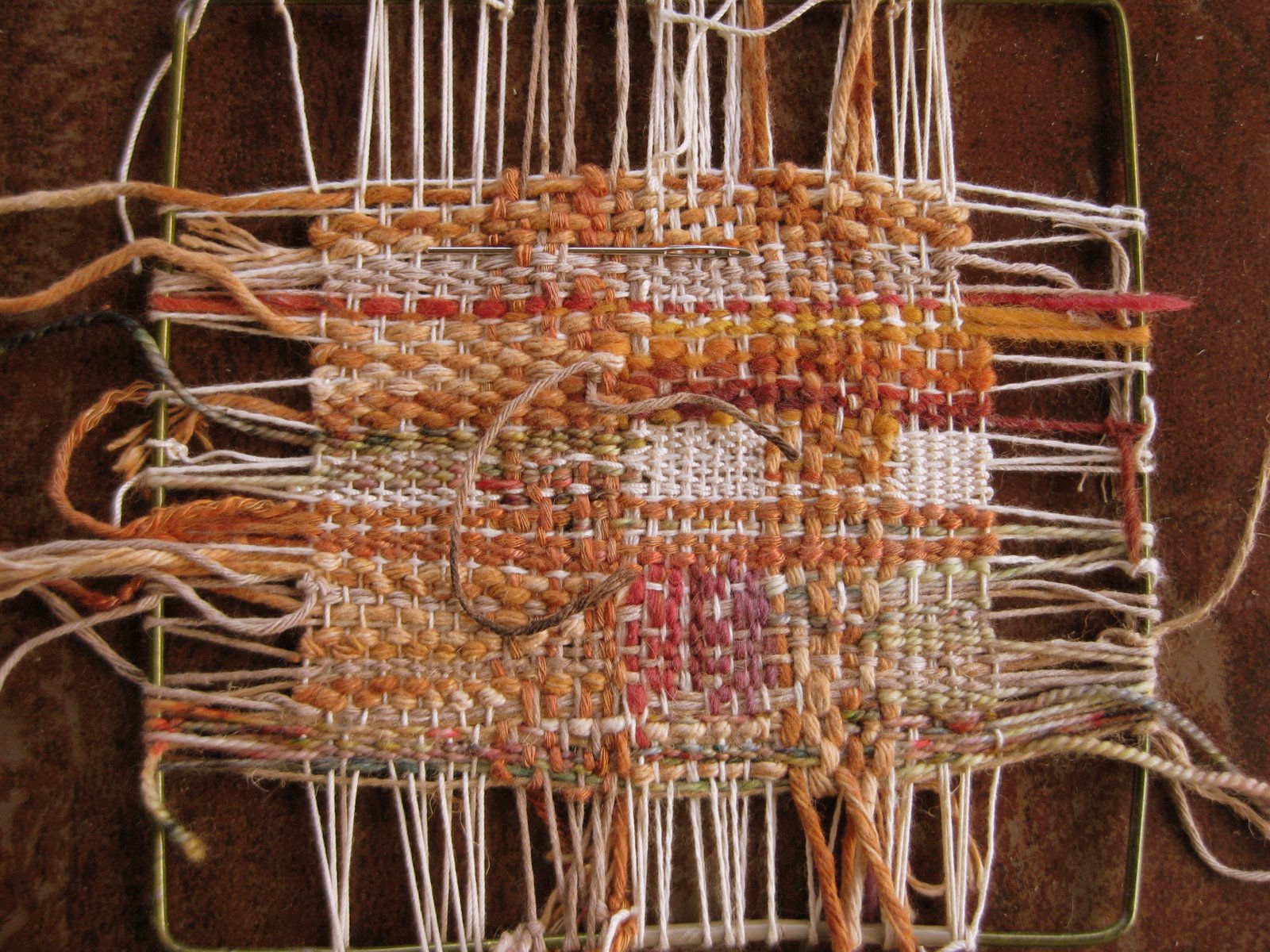 Tanglewood Threads: Needle Weaving on a Frame