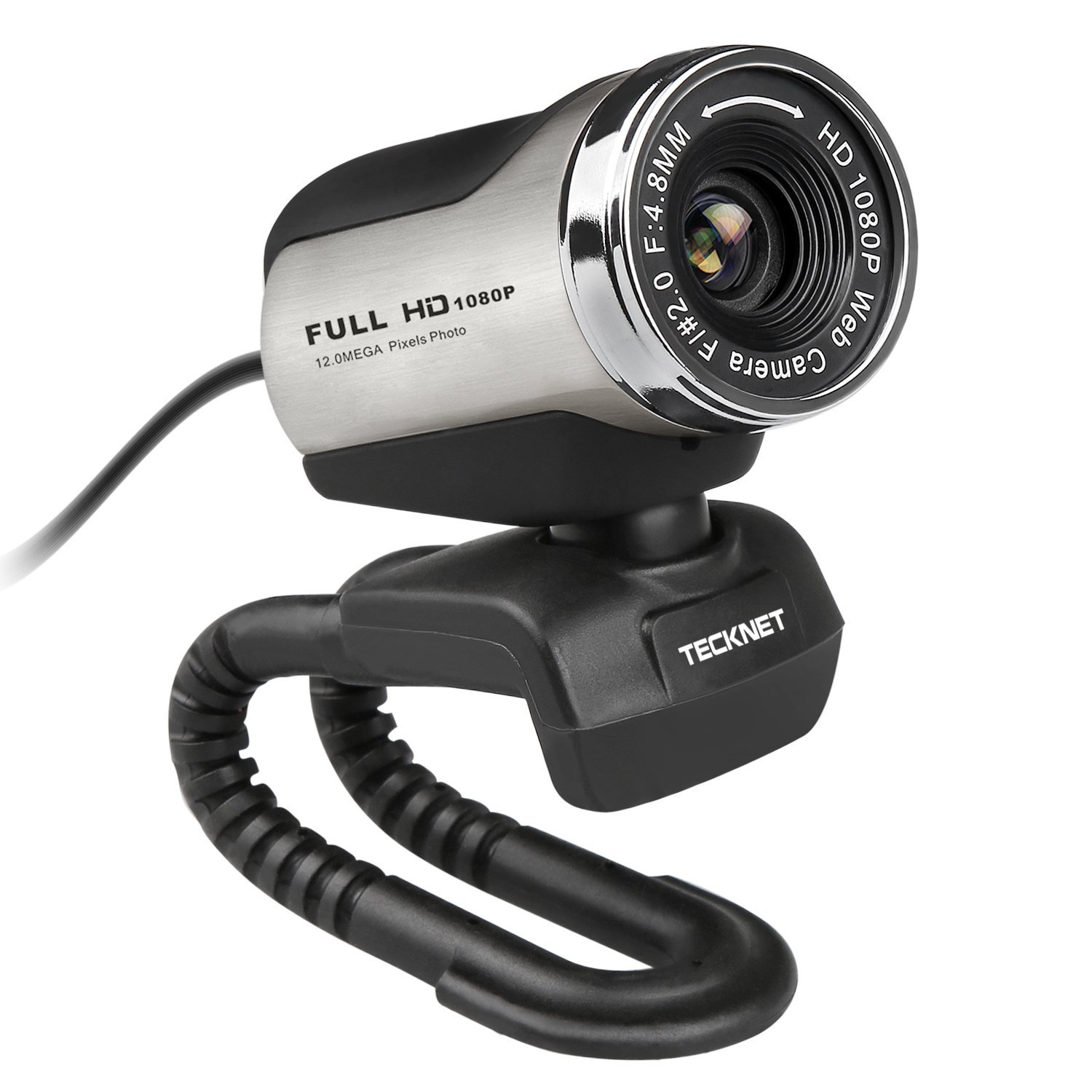 Amazon.com: HD Webcam, Tecknet 1080P Plug and Play Web Camera with ...