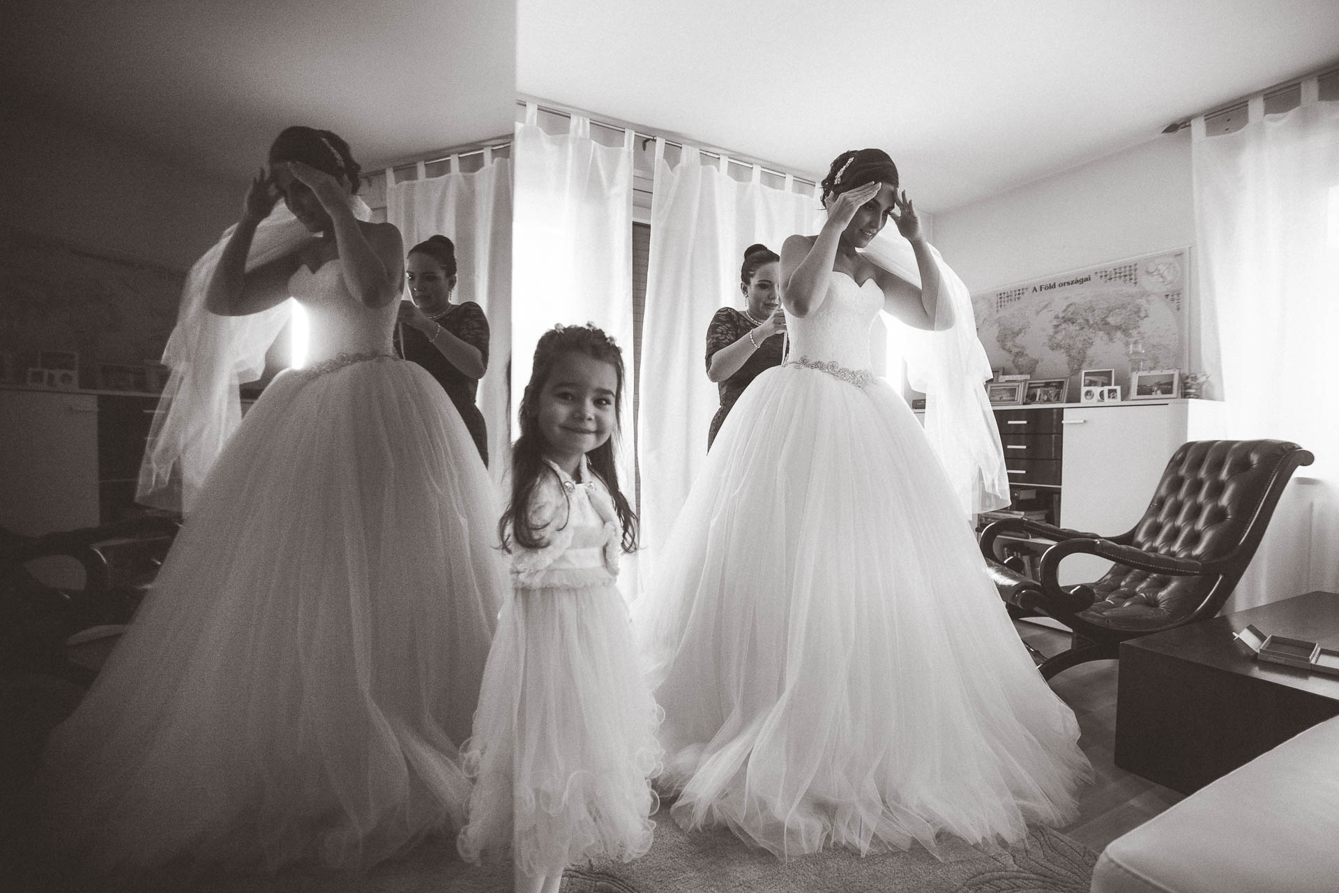 bride-wedding-preparations-getting-ready-white-dress-govn-marriage ...