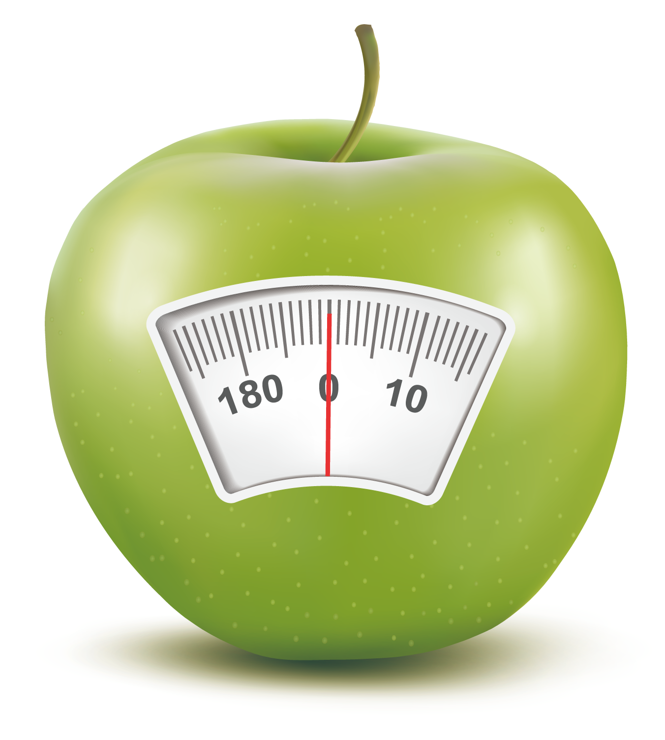 Weighing scale Apple Scale ruler - Apple creative 1352*1504 ...