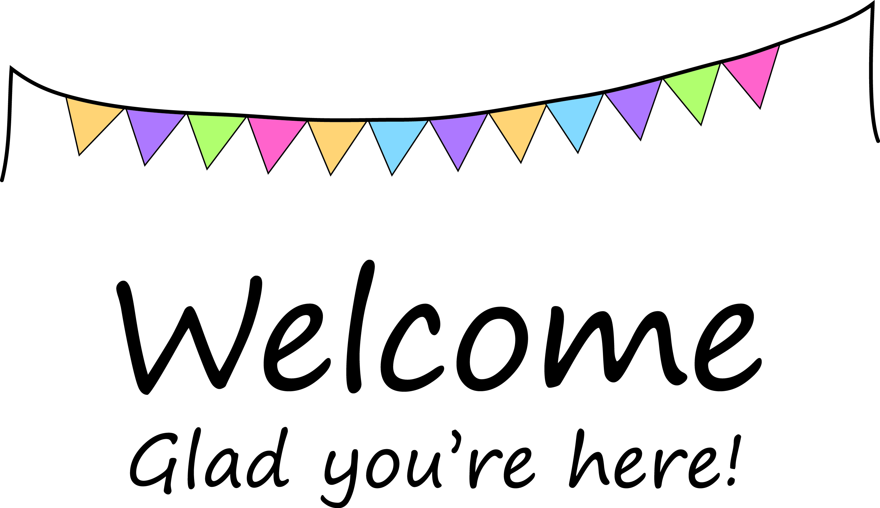 We're Glad Decorate Welcome Images - Images, Photos, Pictures