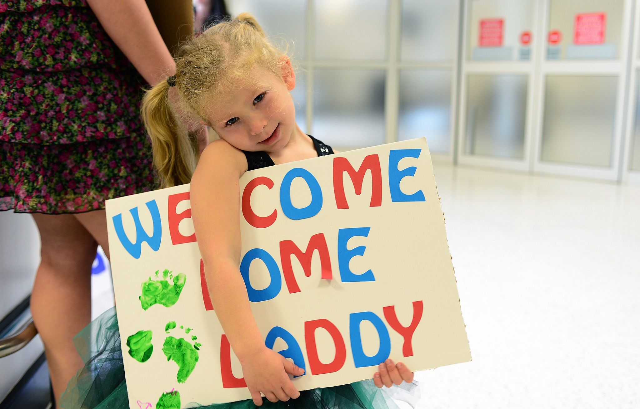 Welcome Home, Child, Children, Emotion, Family, HQ Photo