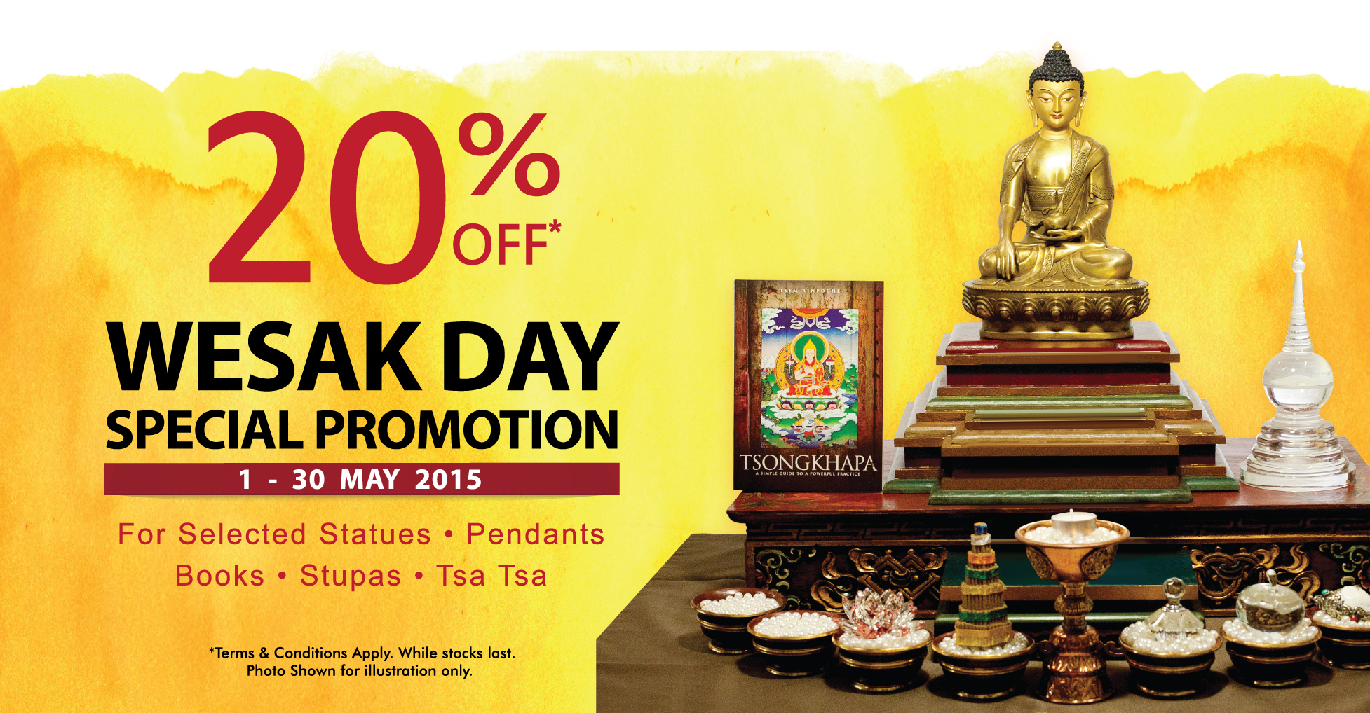 Wesak Day Special Promotion is on! « News « Shopping « Kechara