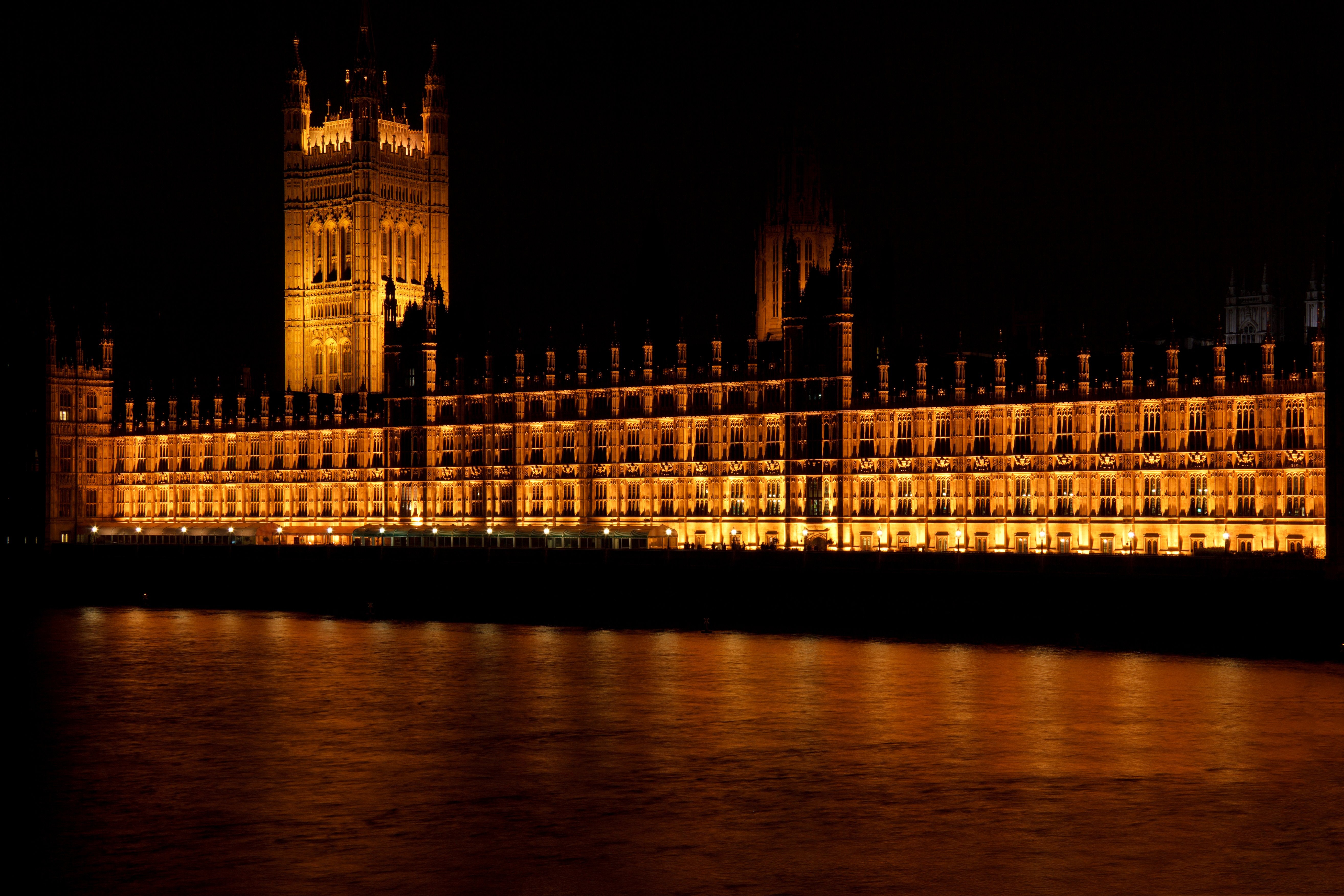 West Minster Palace, Architecture, Tower, Thames, River, HQ Photo