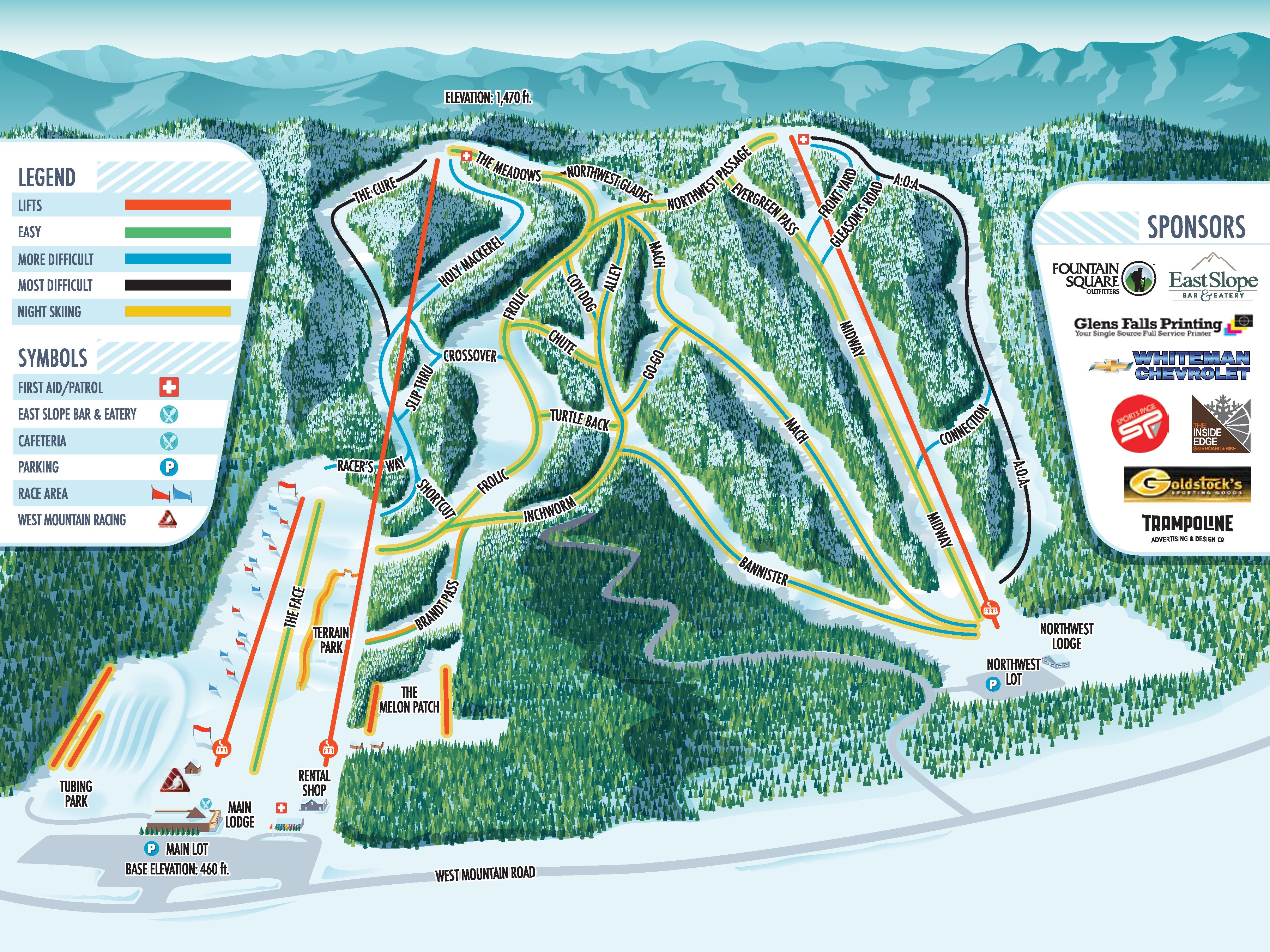 West Mountain Ski Area - SkiMap.org