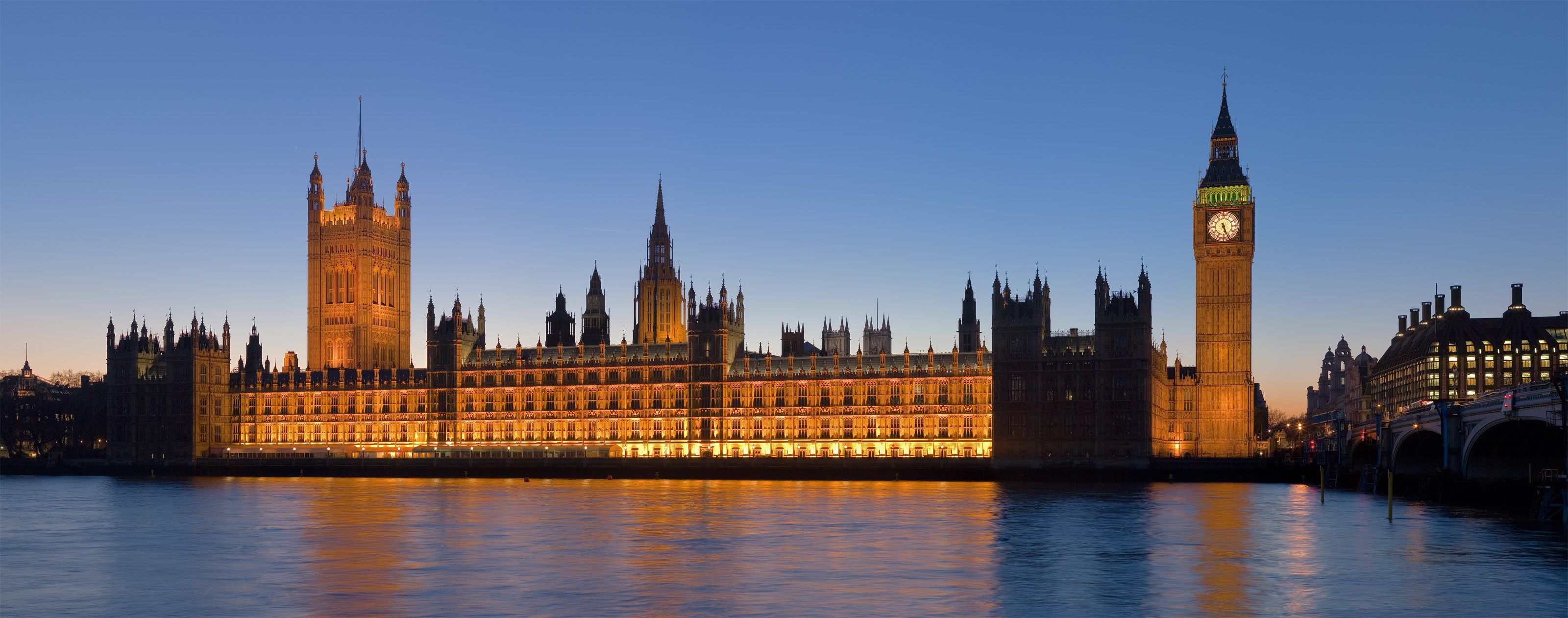 Houses of Parliament in City of Westminster, Greater London ...
