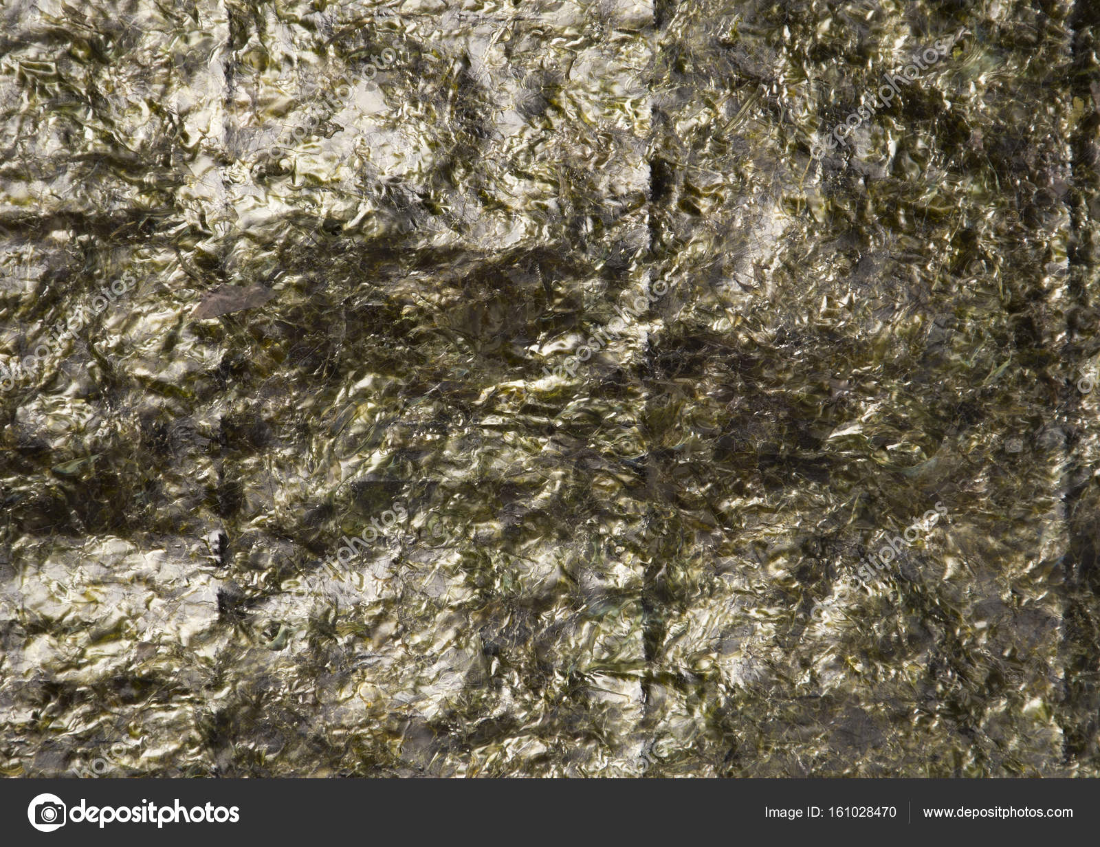 Dried Seaweed Sheets Texture with Creases — Stock Photo © icemanj ...