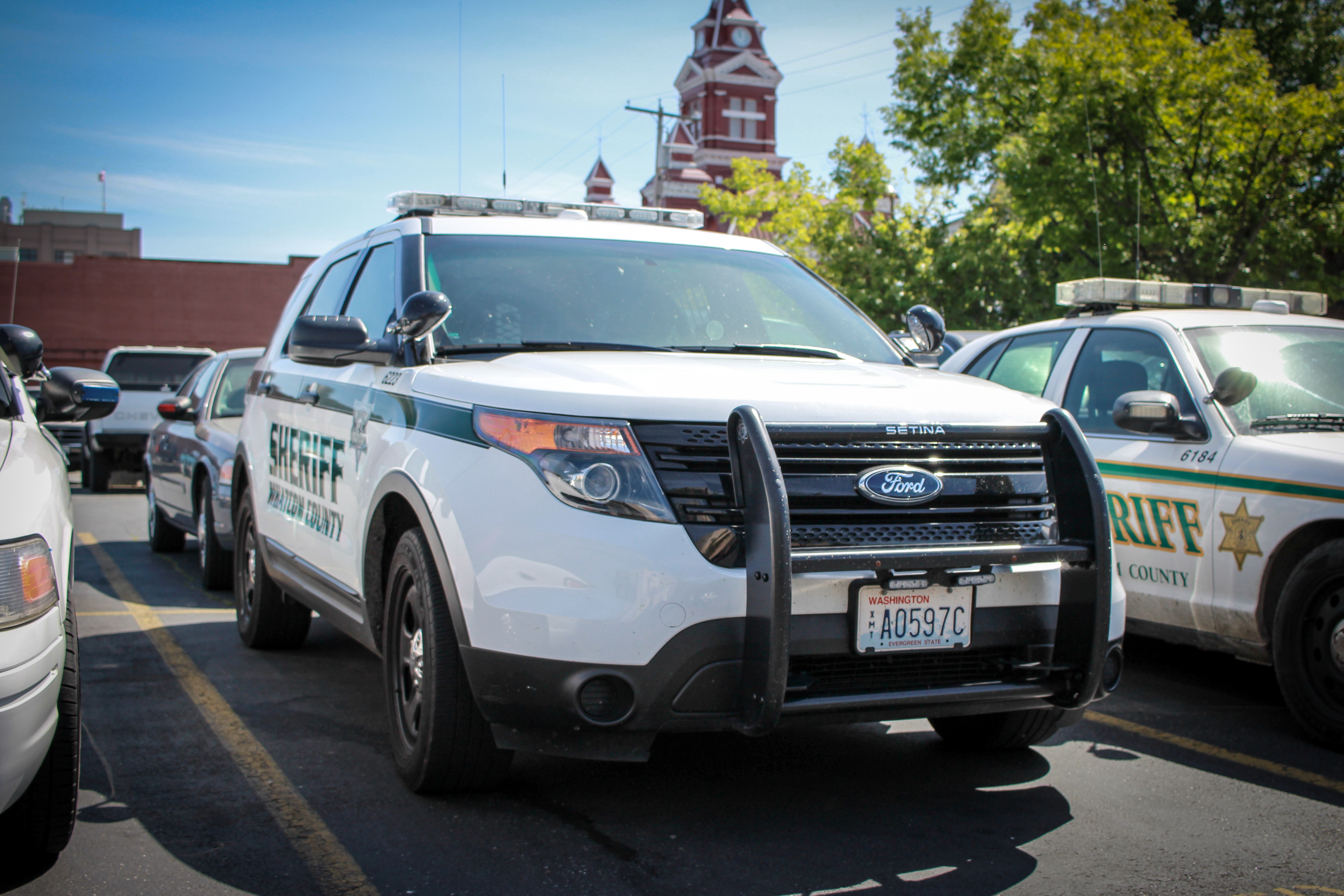 Whatcom sheriff ford police interceptor utility (6223) photo