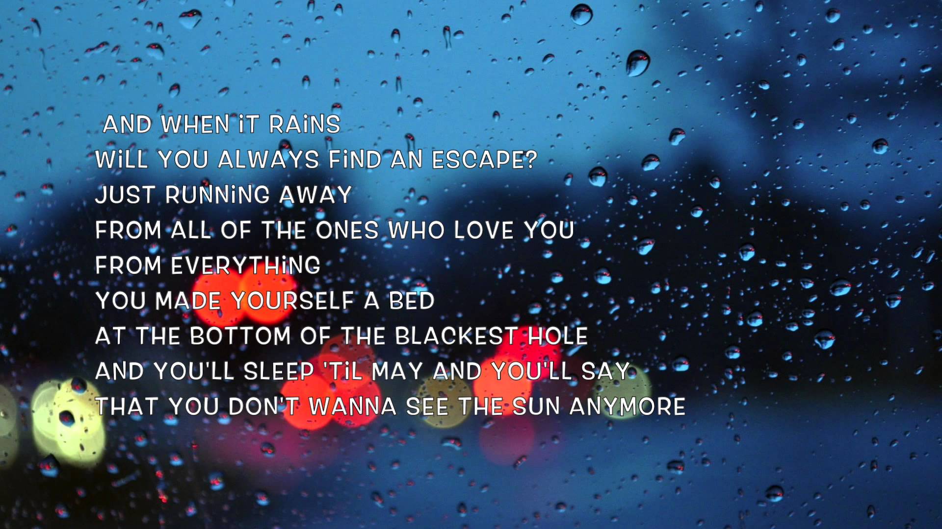 Paramore - When It Rains Lyrics - YouTube