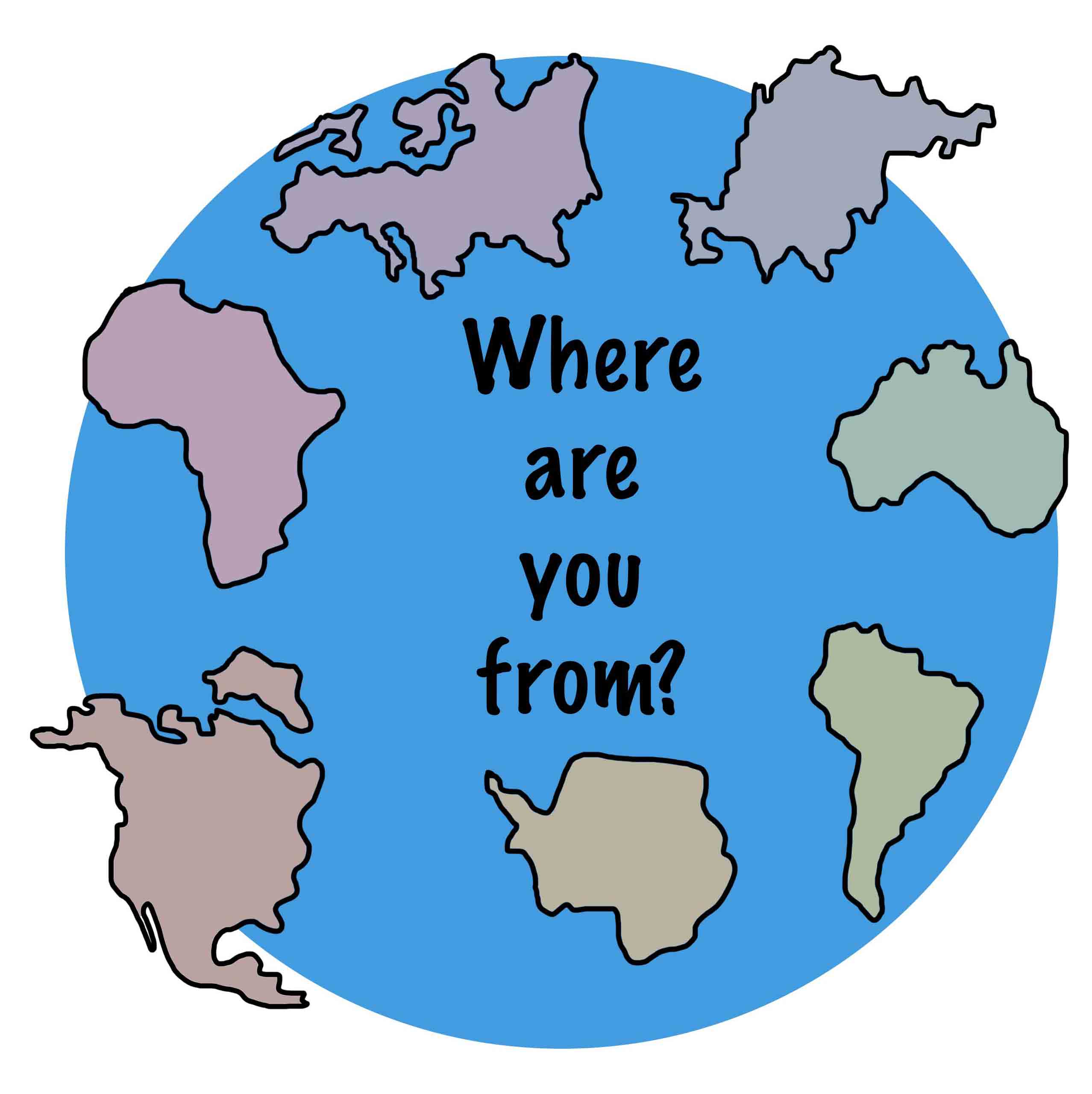 Where (in the world) are you from? Lesson planning page new - STELLA123