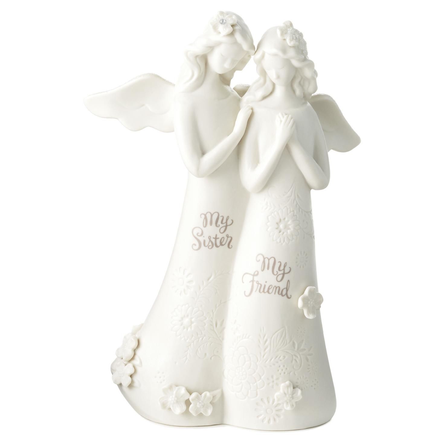 White angel figurine photo