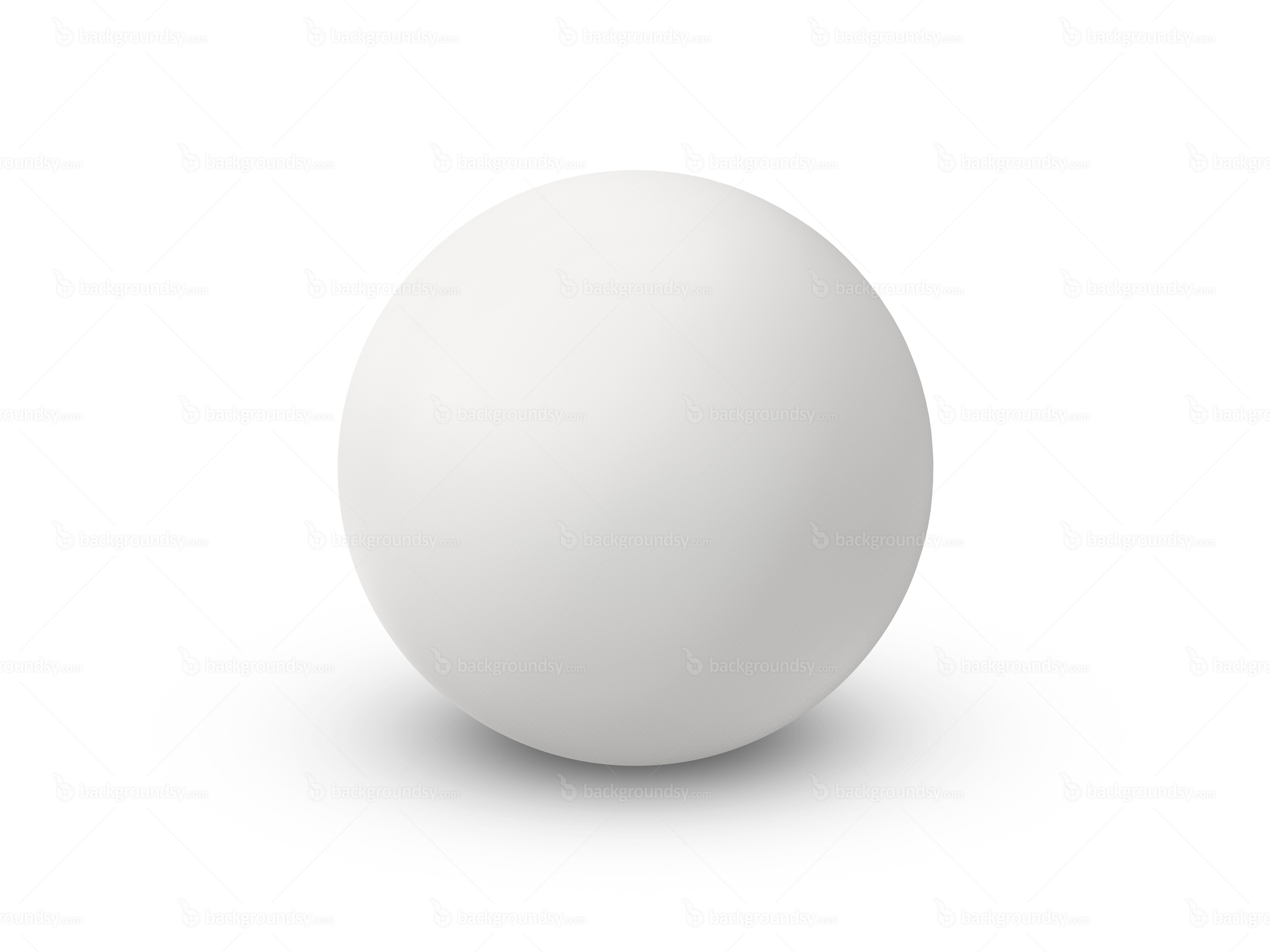 Matte white sphere | Backgroundsy.com